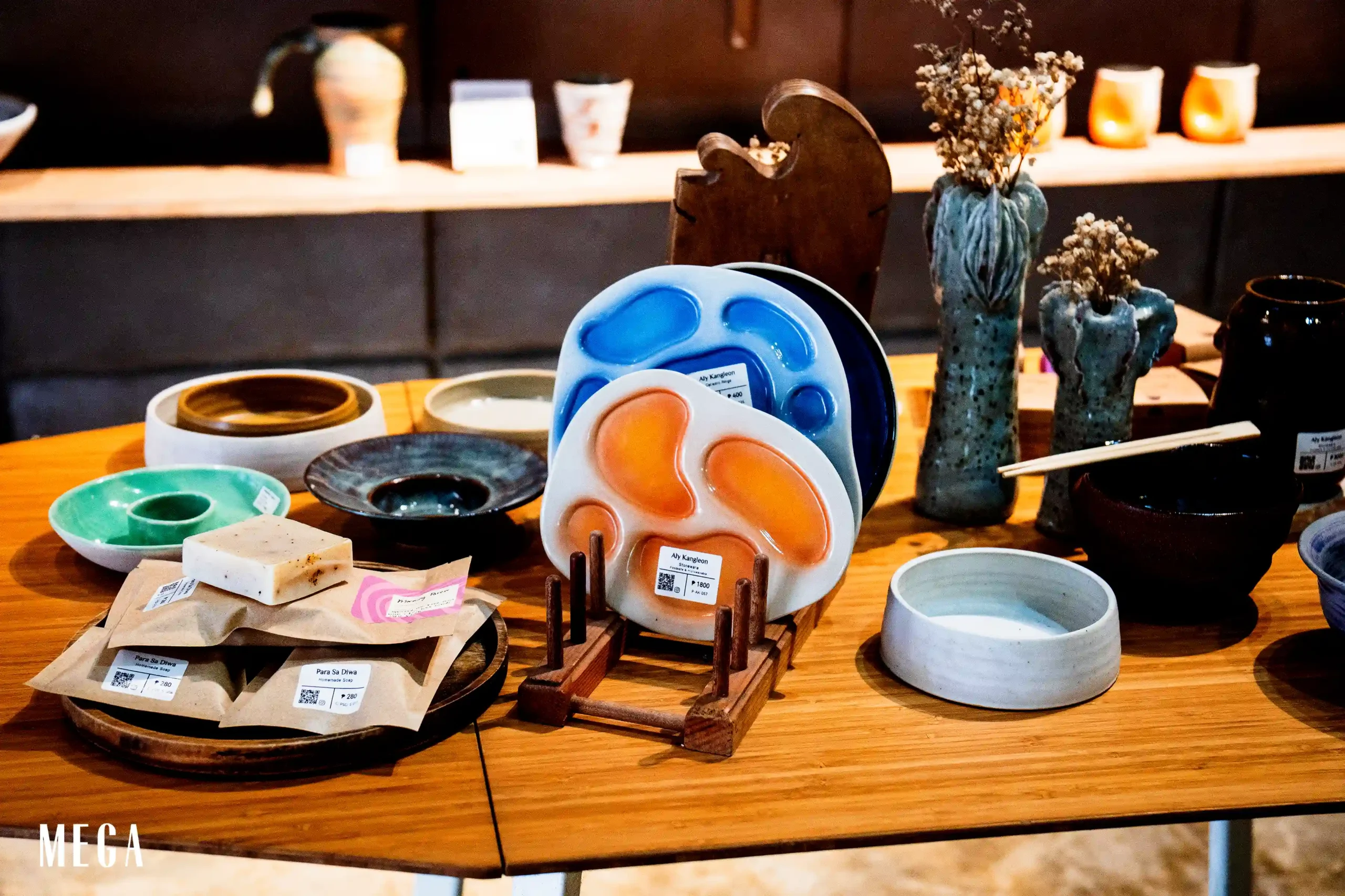 Ceramic Plates at Putik Friends in La Union