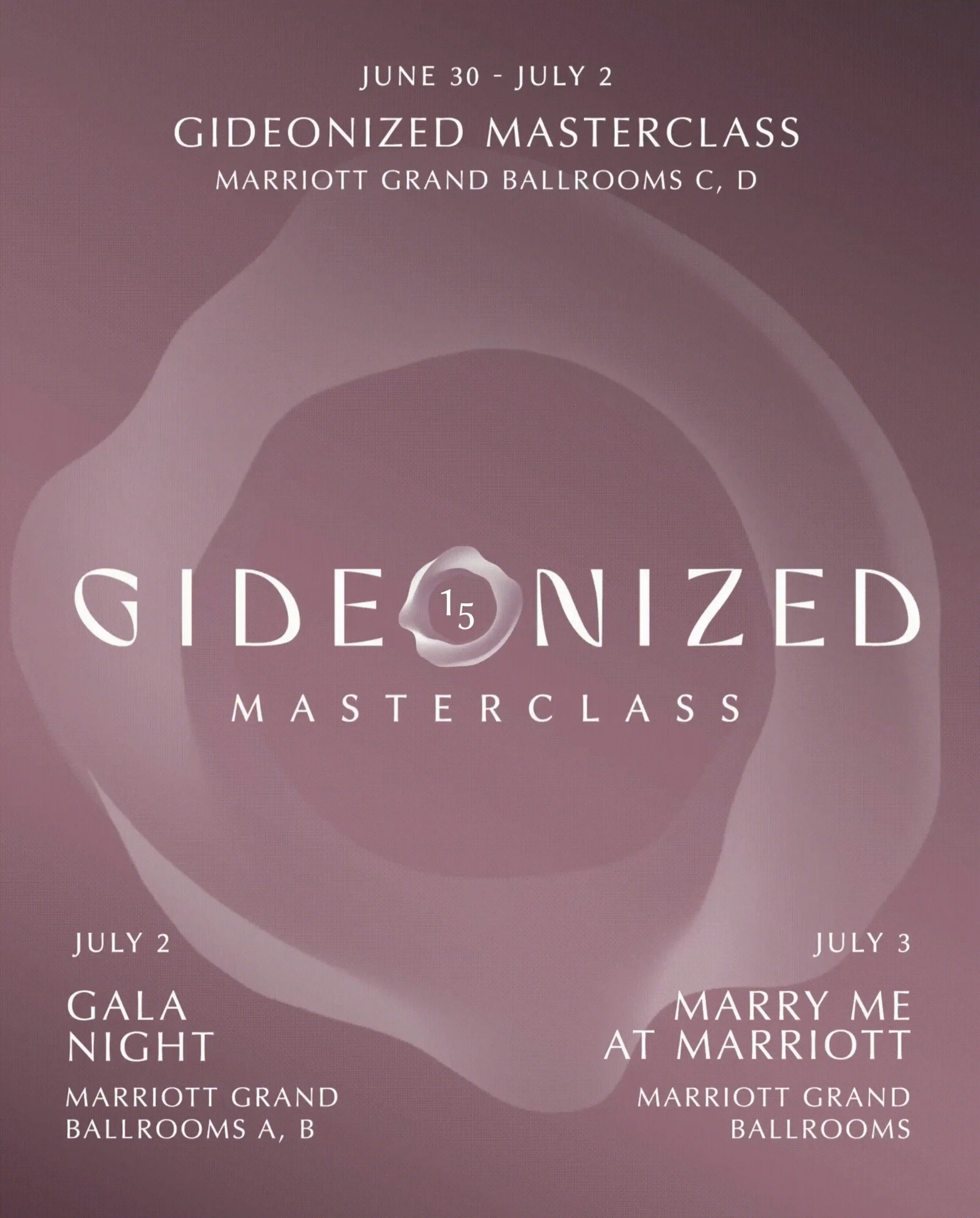 Gideonized Masterclass