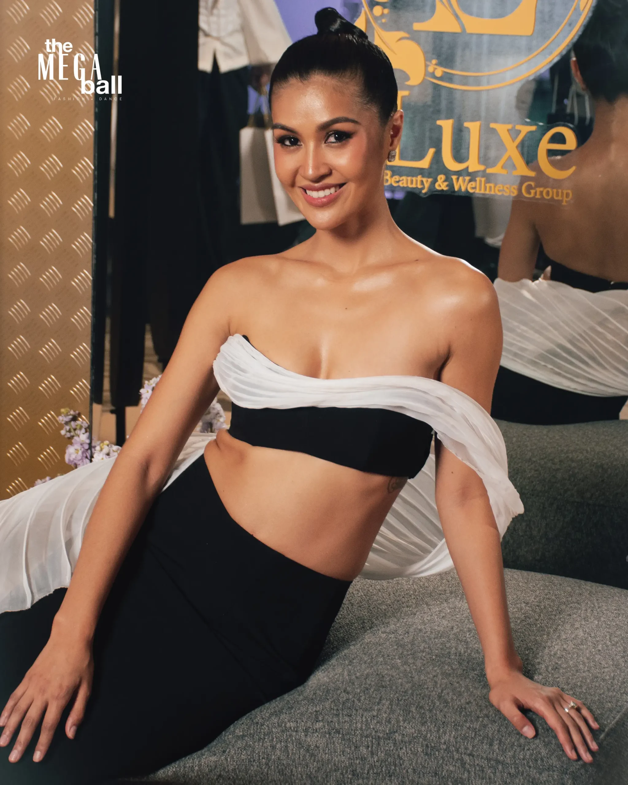Winwyn Marquez at the Luxe Beauty vignette at MEGA Ball 2025