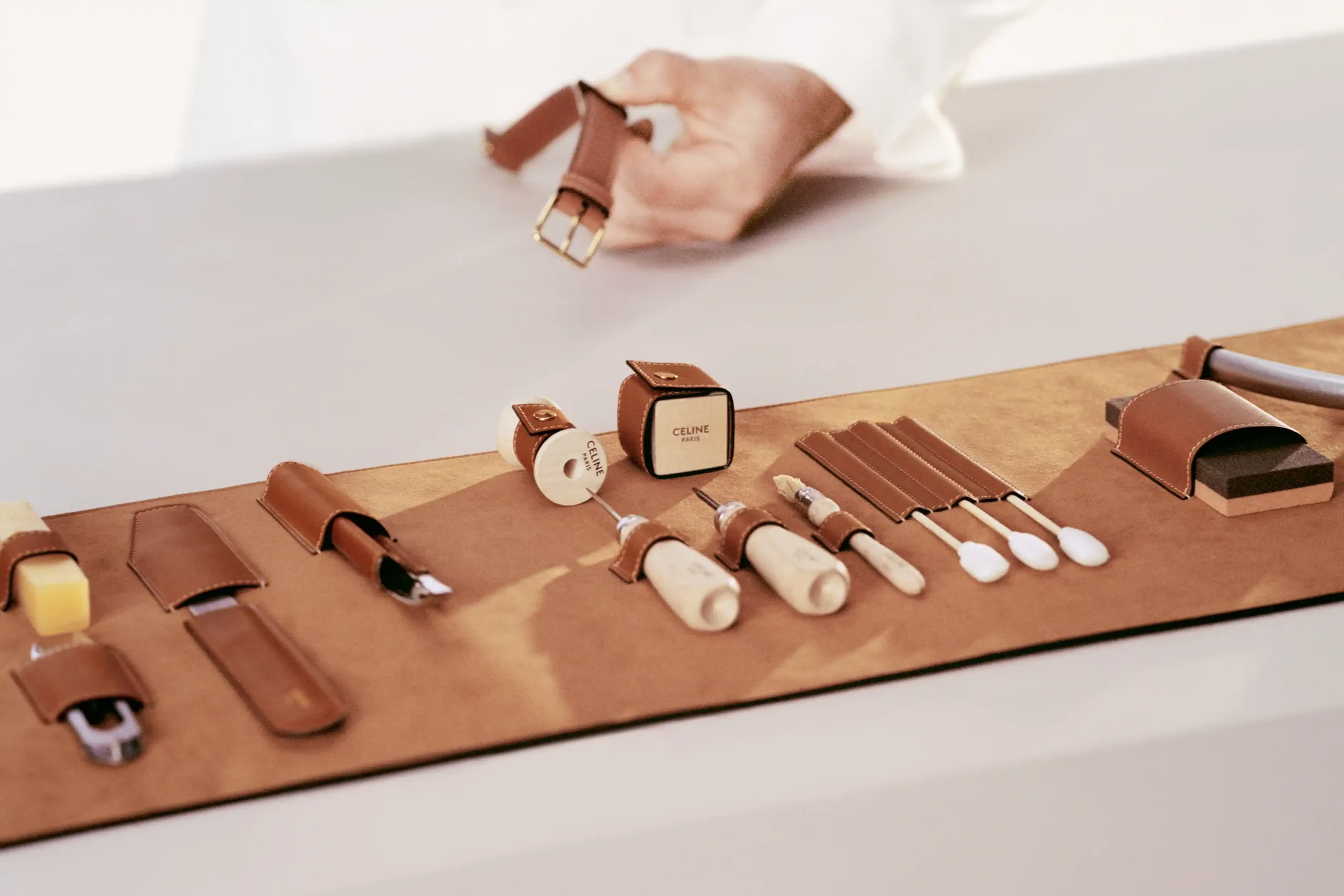 Craft is the cornerstone: every CELINE bag begins with mastery and ends in legacy