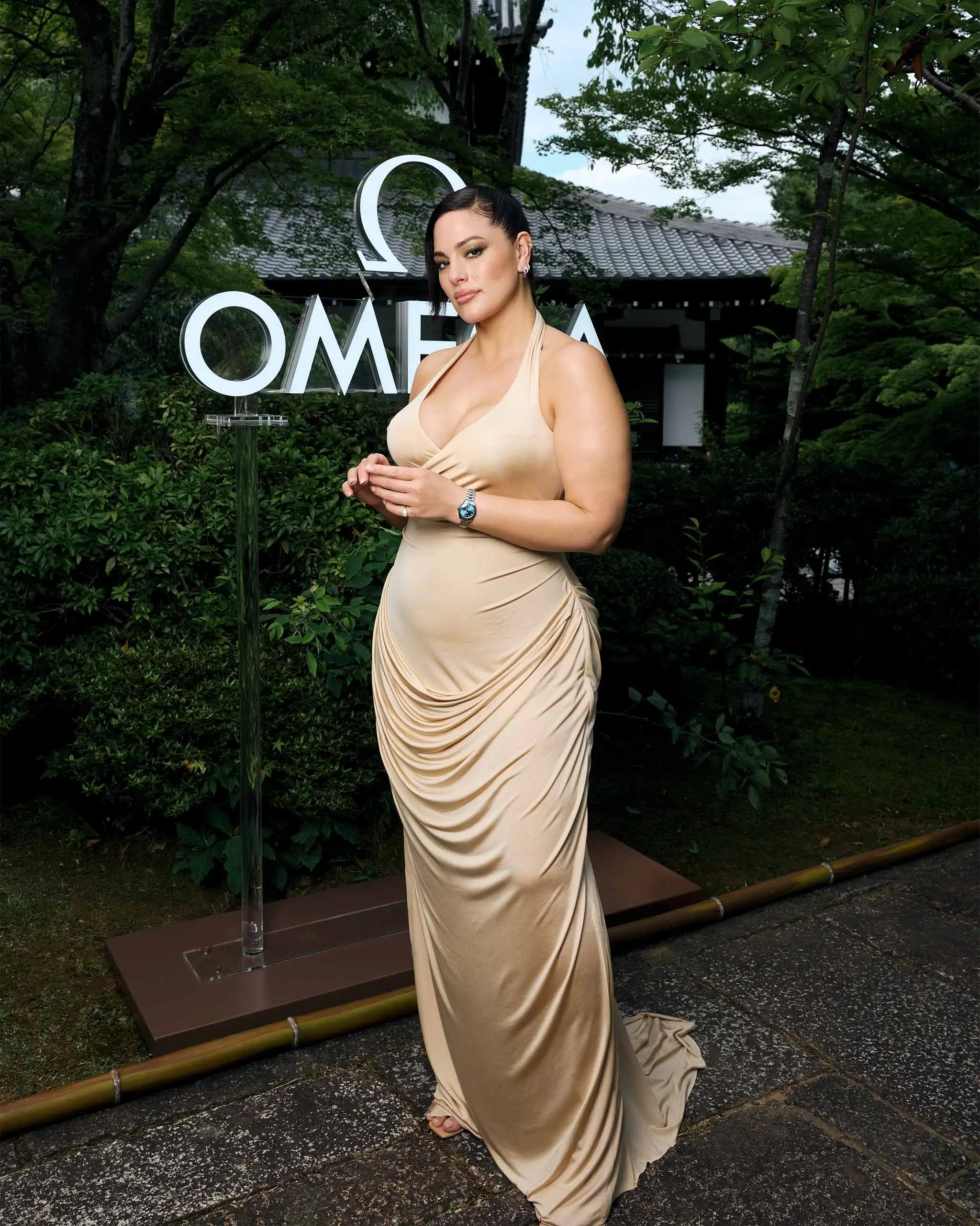 Mega omega Kyoto Japan aqua terra 30 mm Ashley Graham