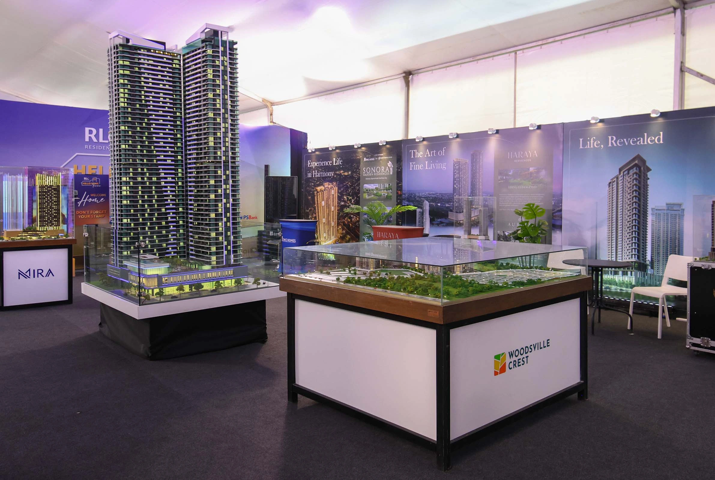 RLC Residences’ Pop-Up Booth allowed guests to explore different types of properties, and which one is right for them