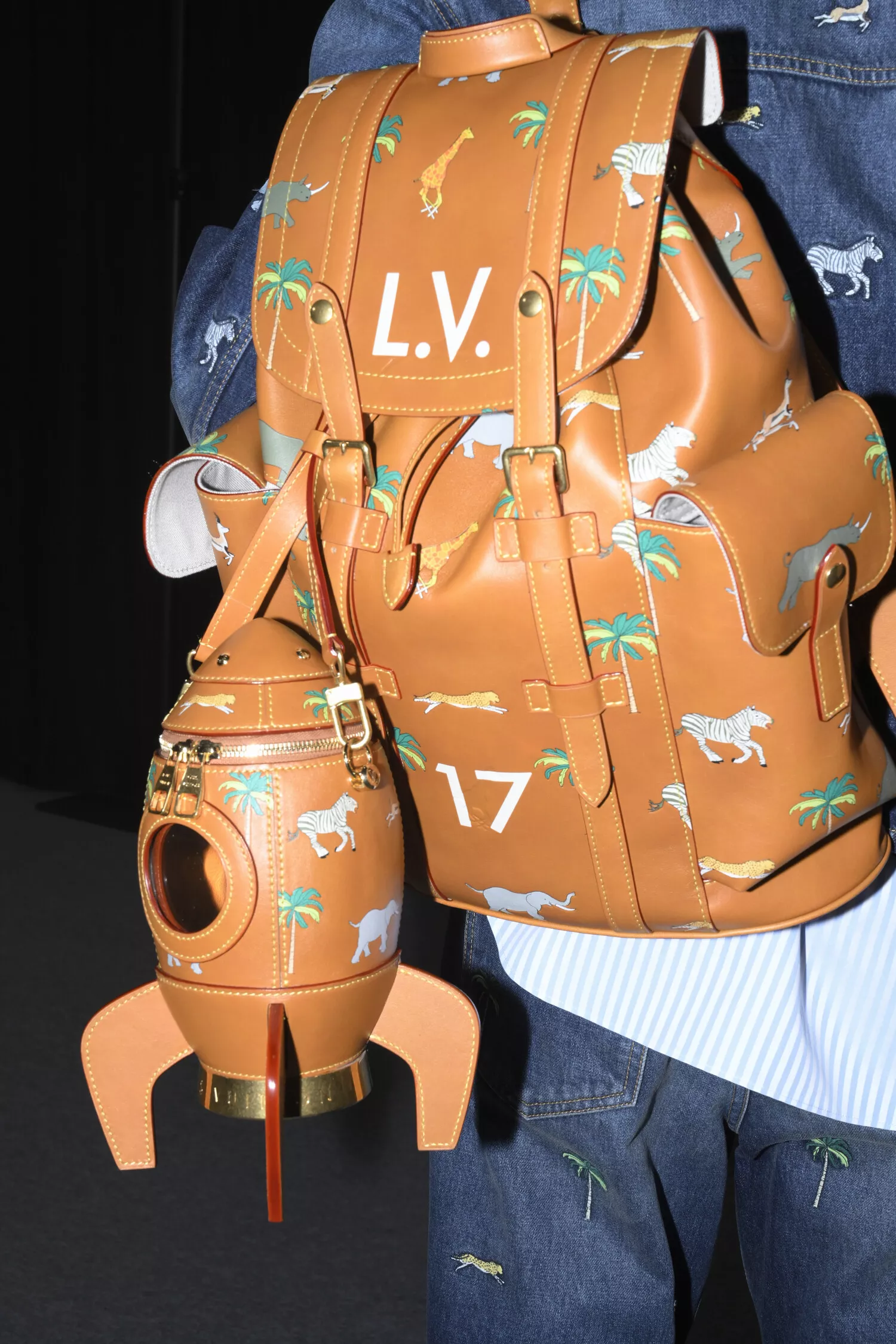 louis vuitton ss26 rocket ship menswear