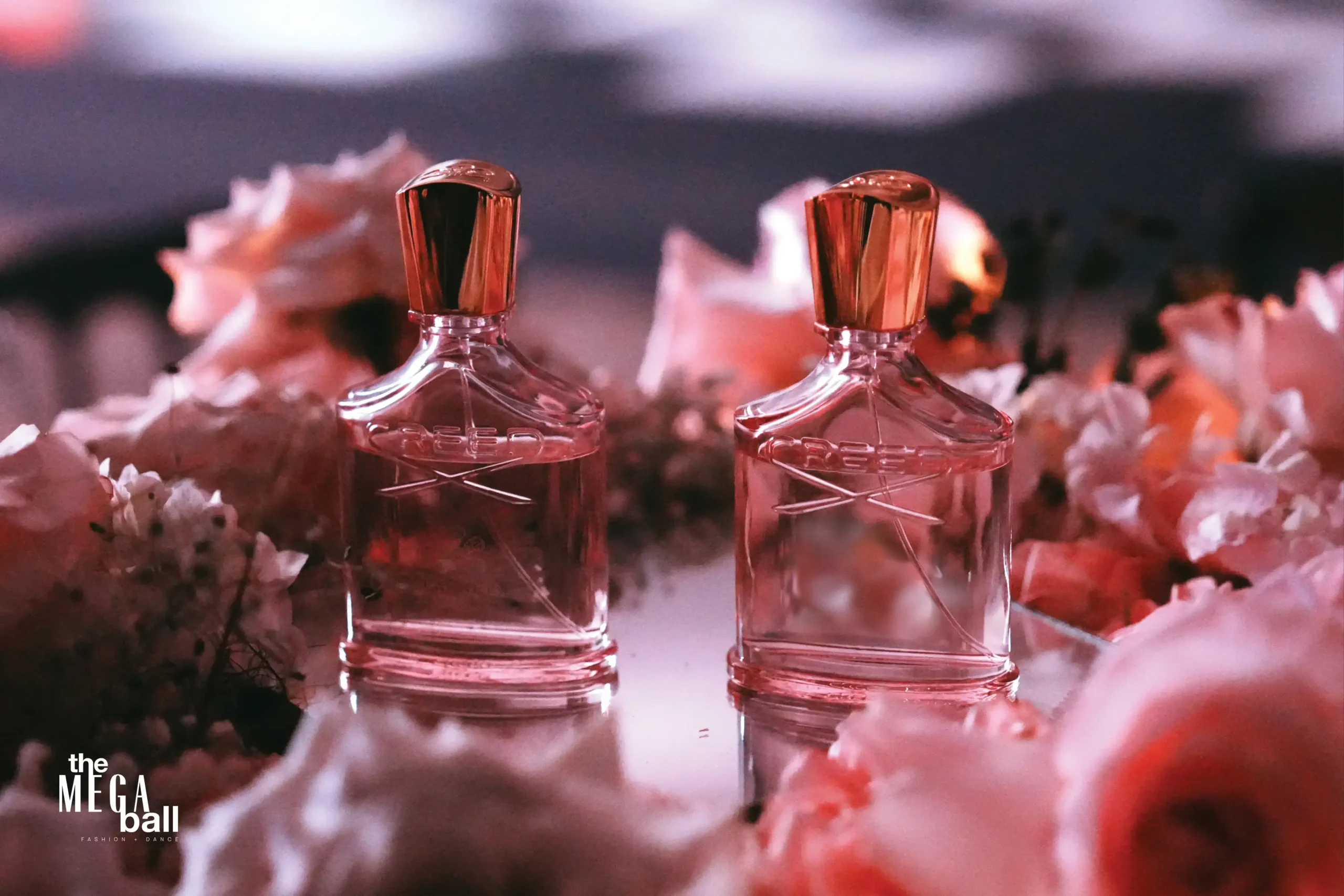 Eladaria perfumes laid out on table assortments