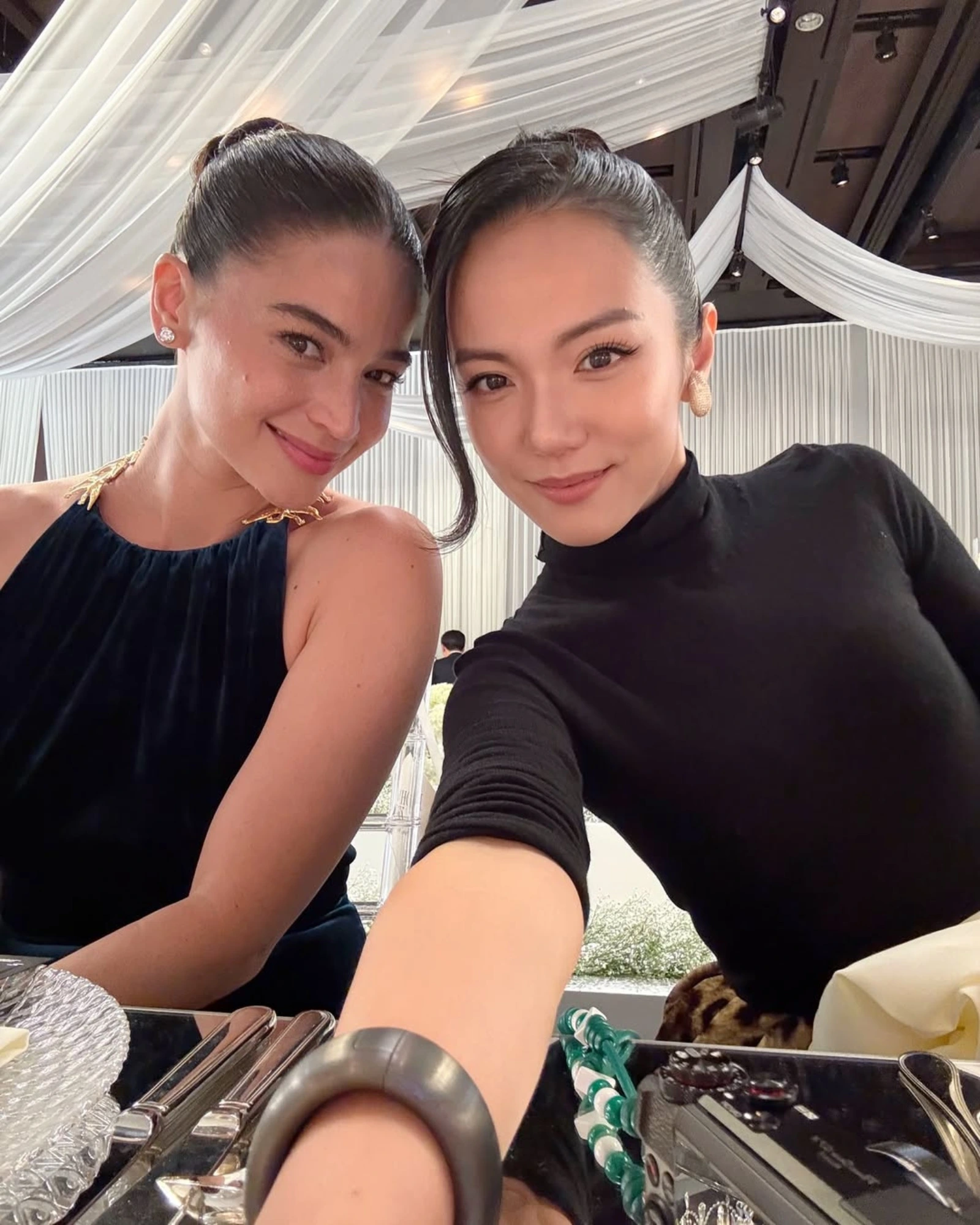 Anne Curtis and Yoyo Cao