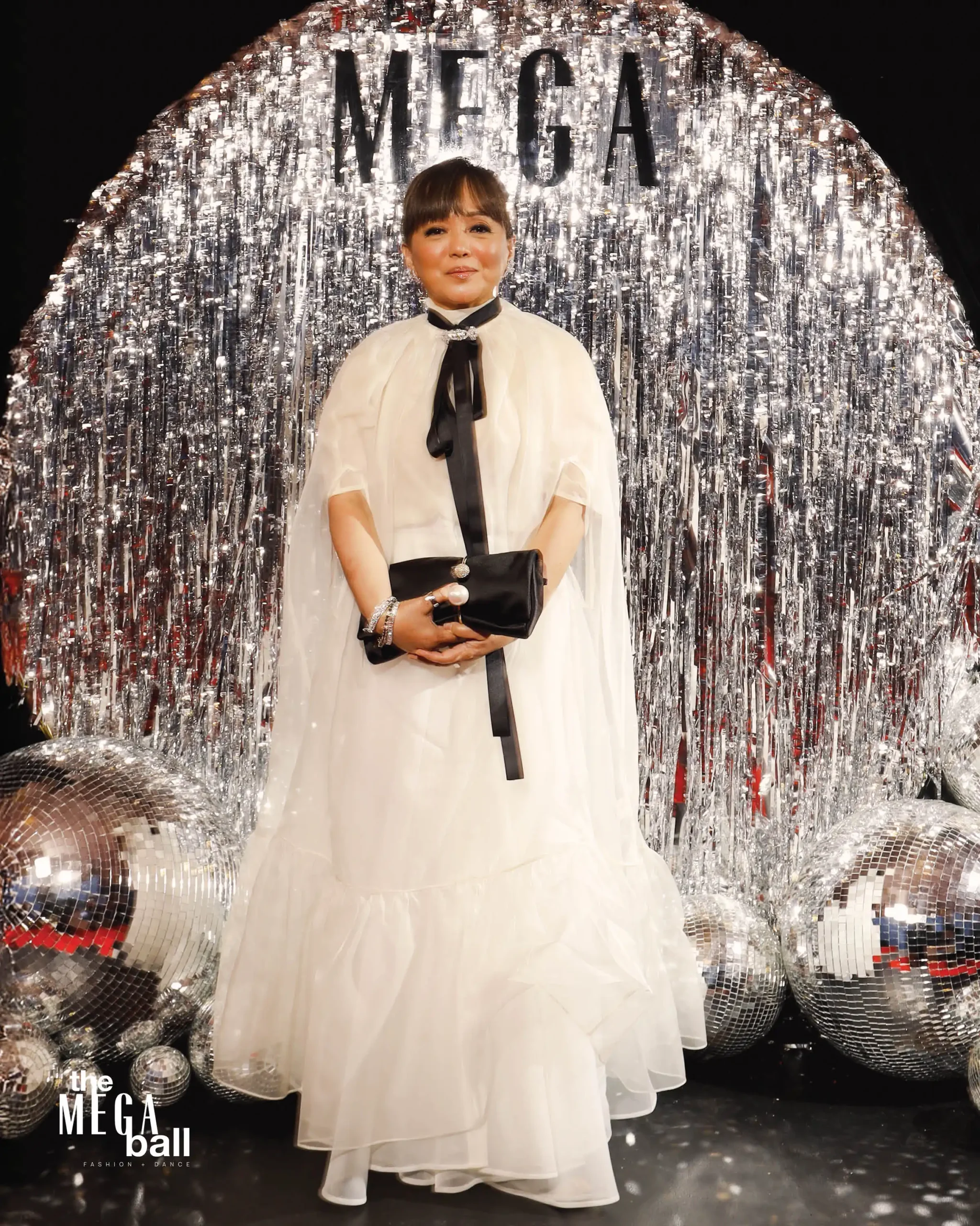 Suzette ayson in simone rocha and joey samson Mega ball 2025
