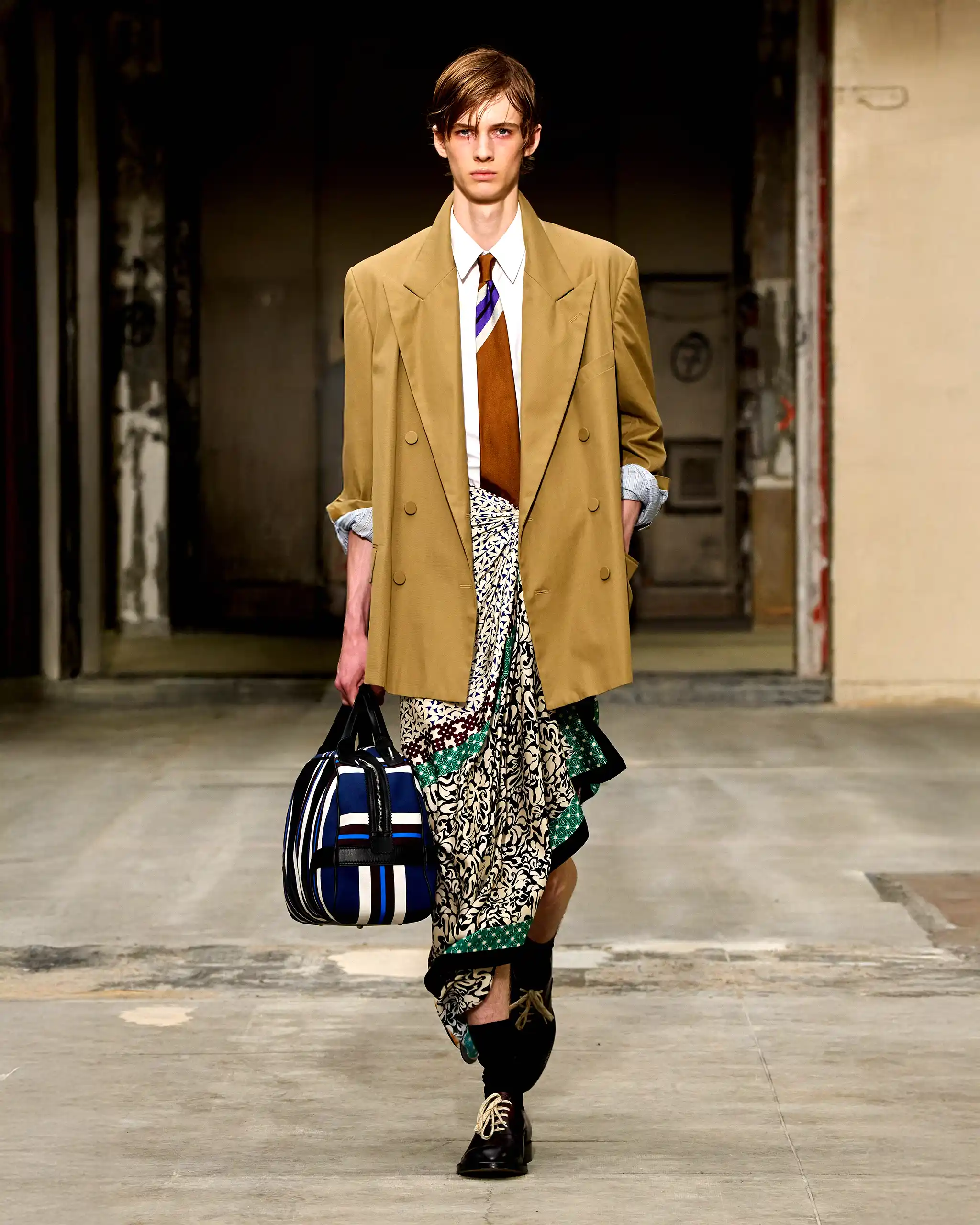 Men’s fashion week lessons in style tailoring blazers dries Van Noten spring summer 2026 ss26