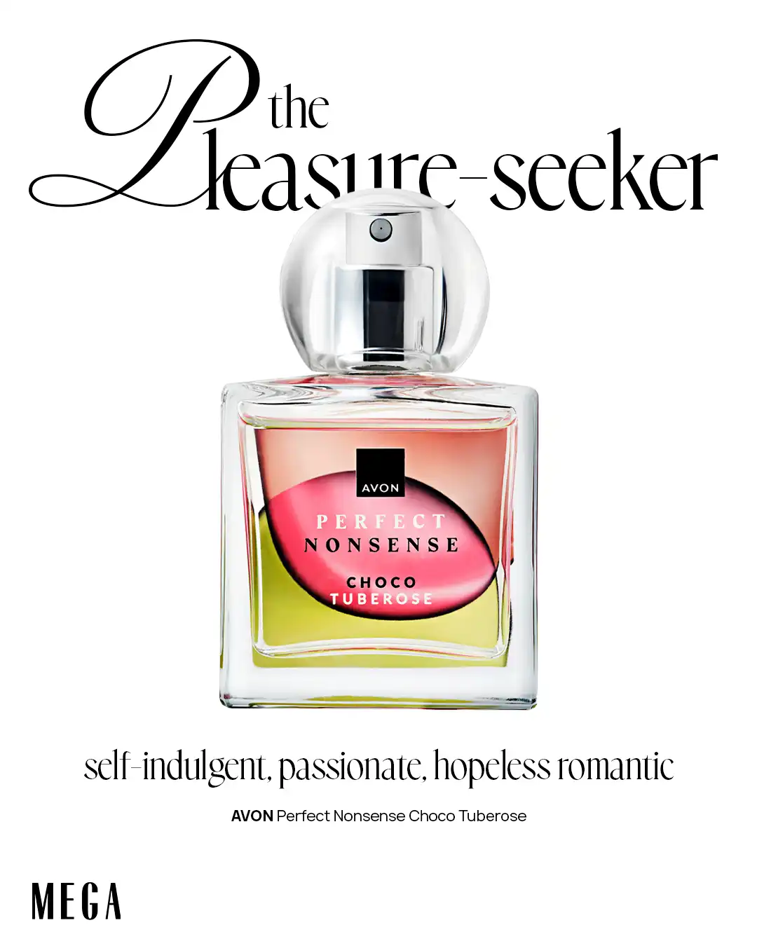 The Avon Perfect Nonsense fragrance in Choco Tuberose