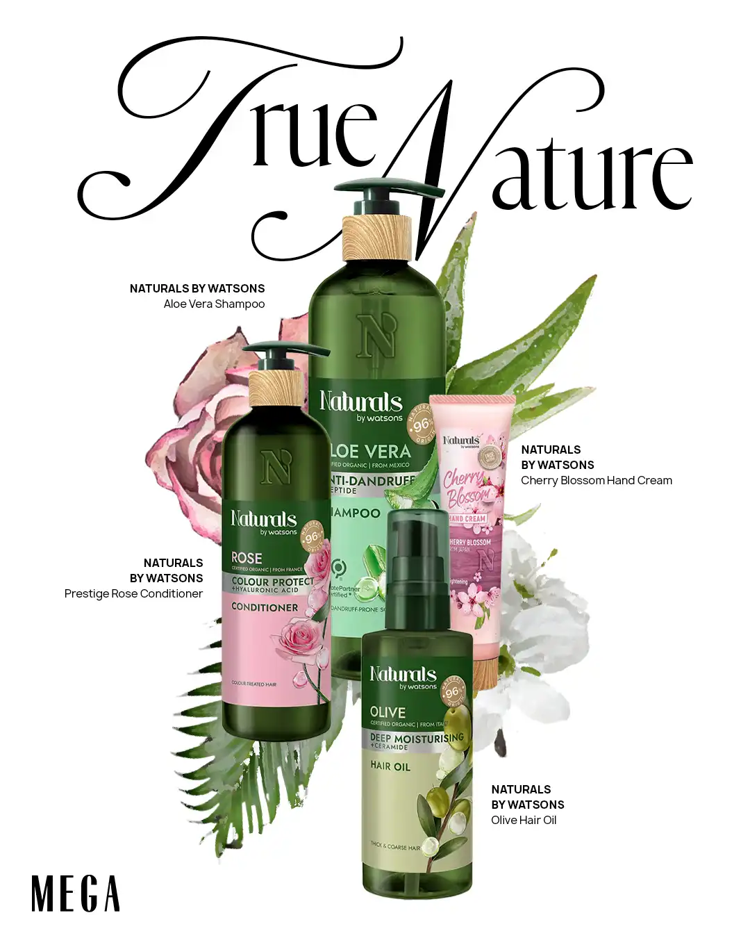 Naturals by Watsons, an all-organic and sustainable personal care line