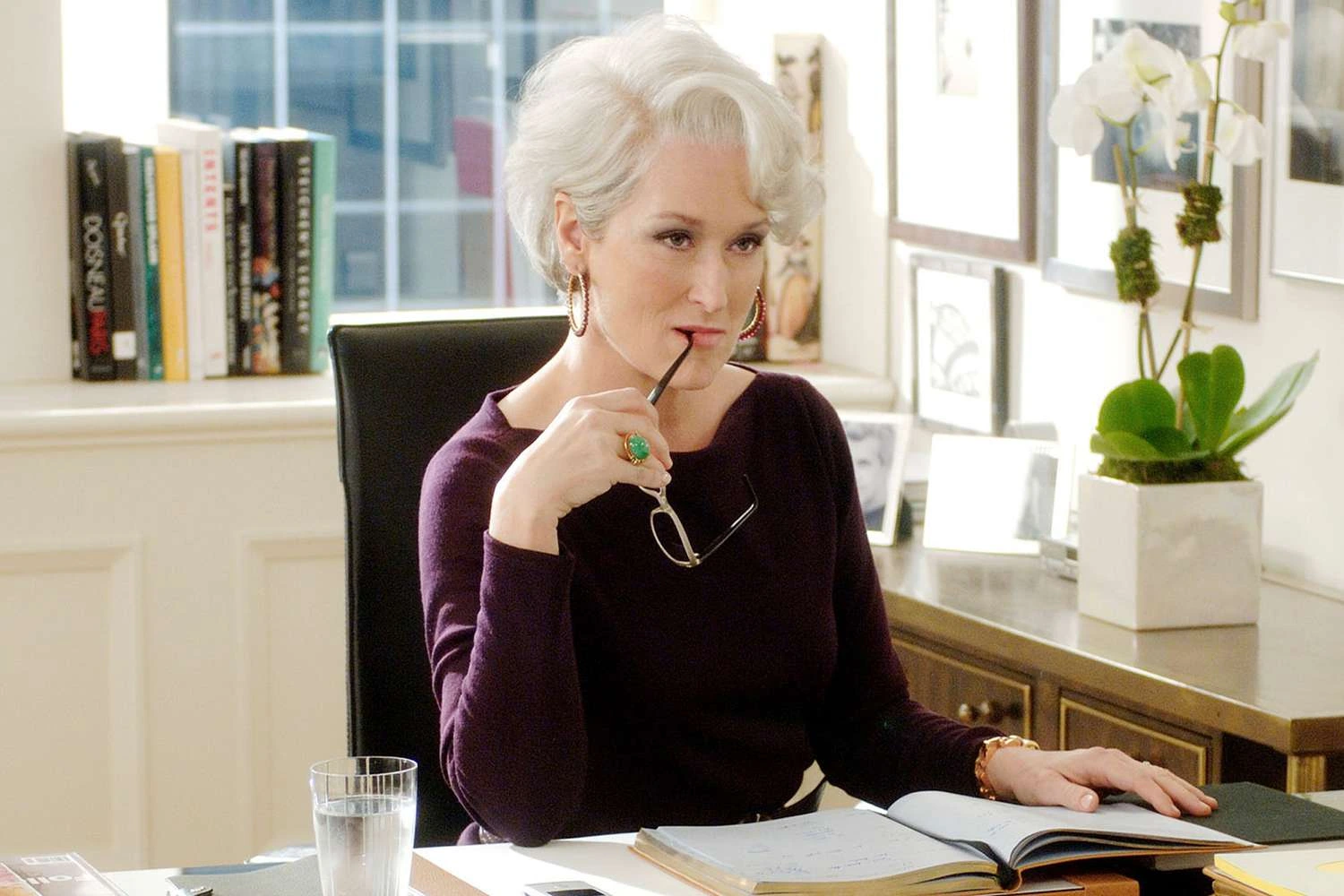 Anna wintour miranda priestly the devil wears Prada Meryl streep