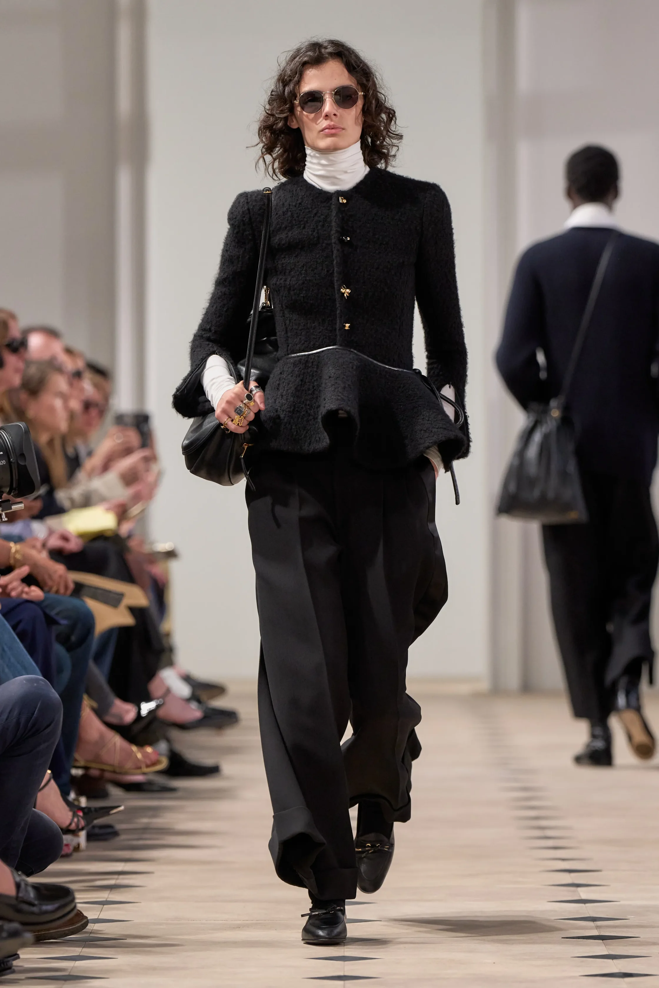 polish parisian style celine ss26 michael rider