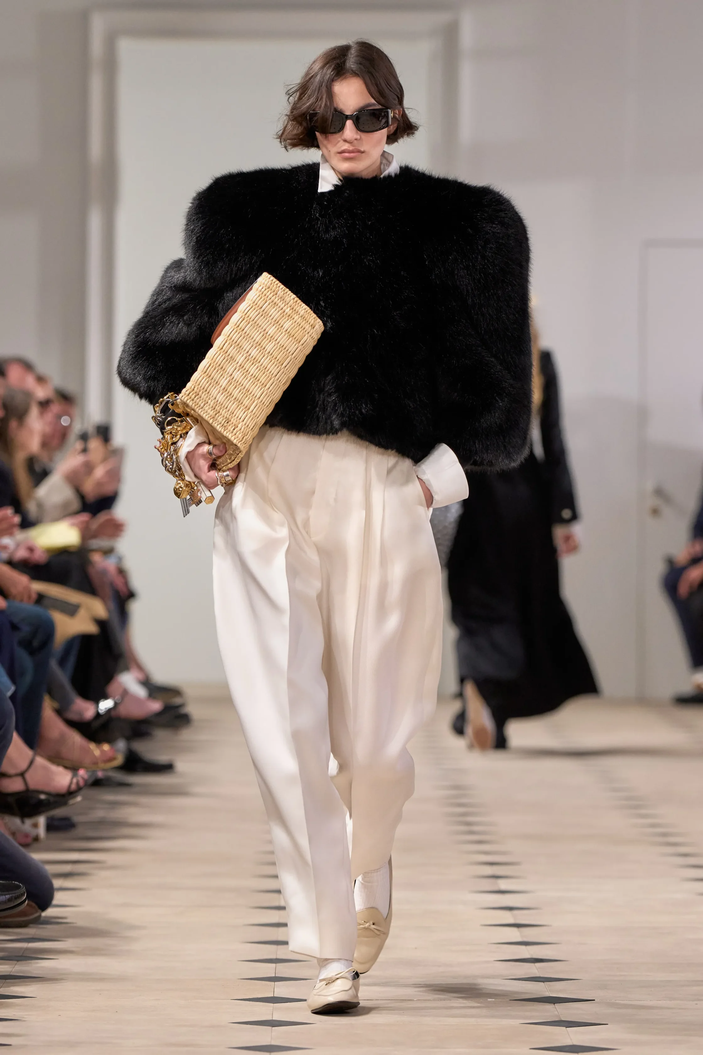 sharp poilish celine ss26 spring summer michael rider
