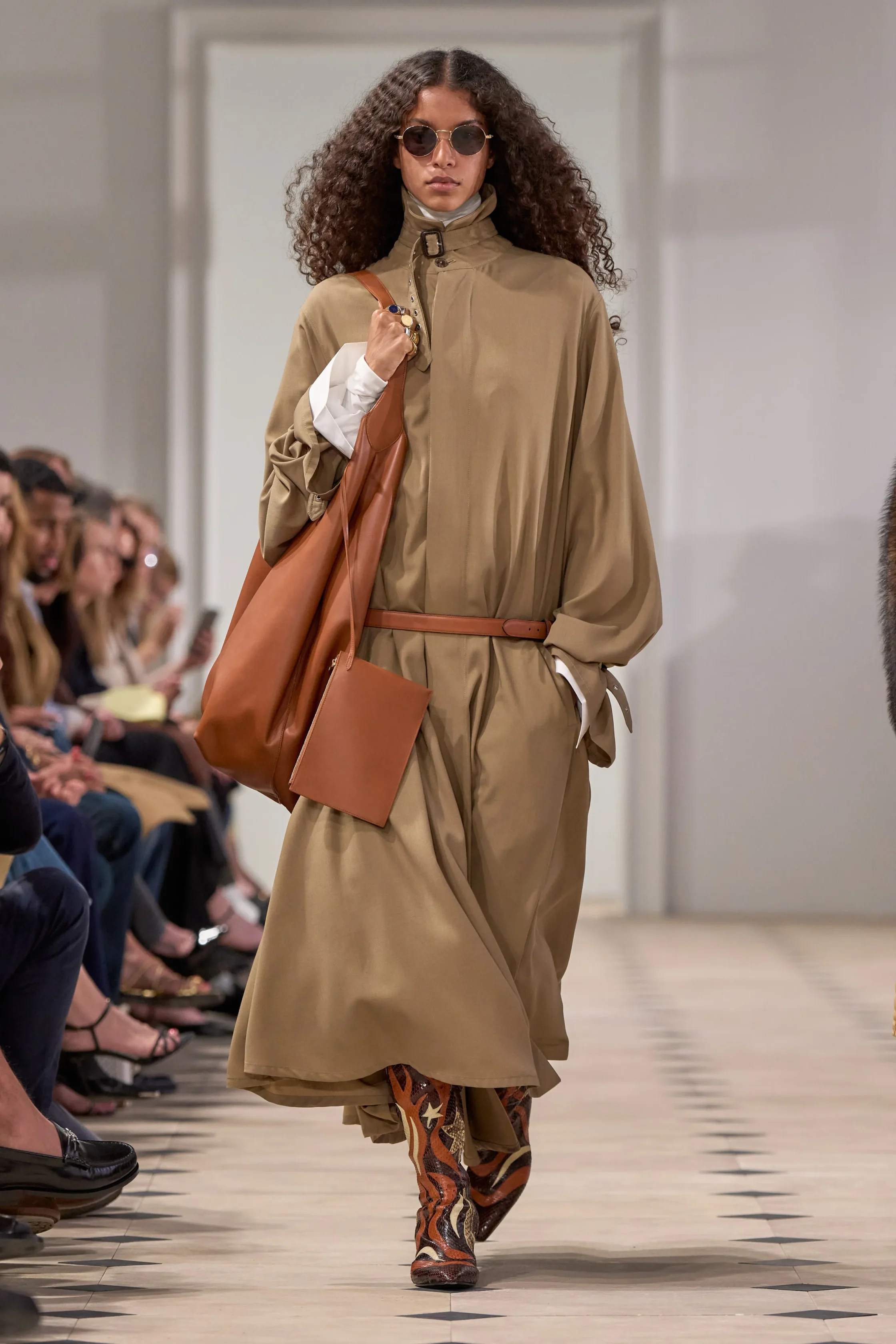 michael rider is at ease with ss26 pleasurable luxury celine runway