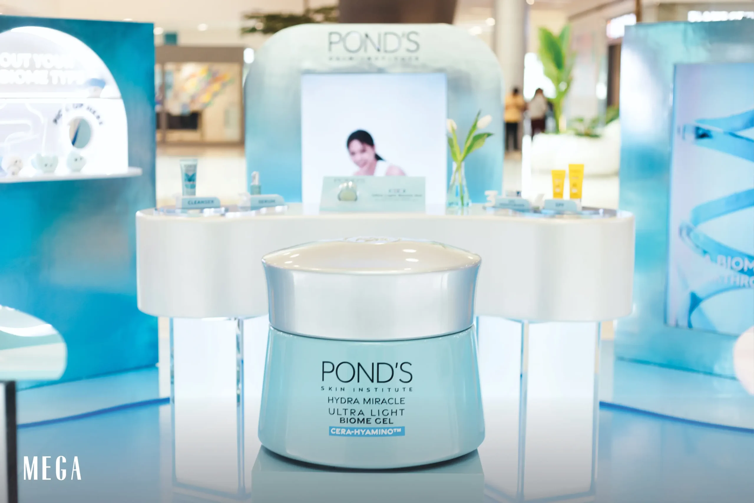 the pond's biome oasis pop-up