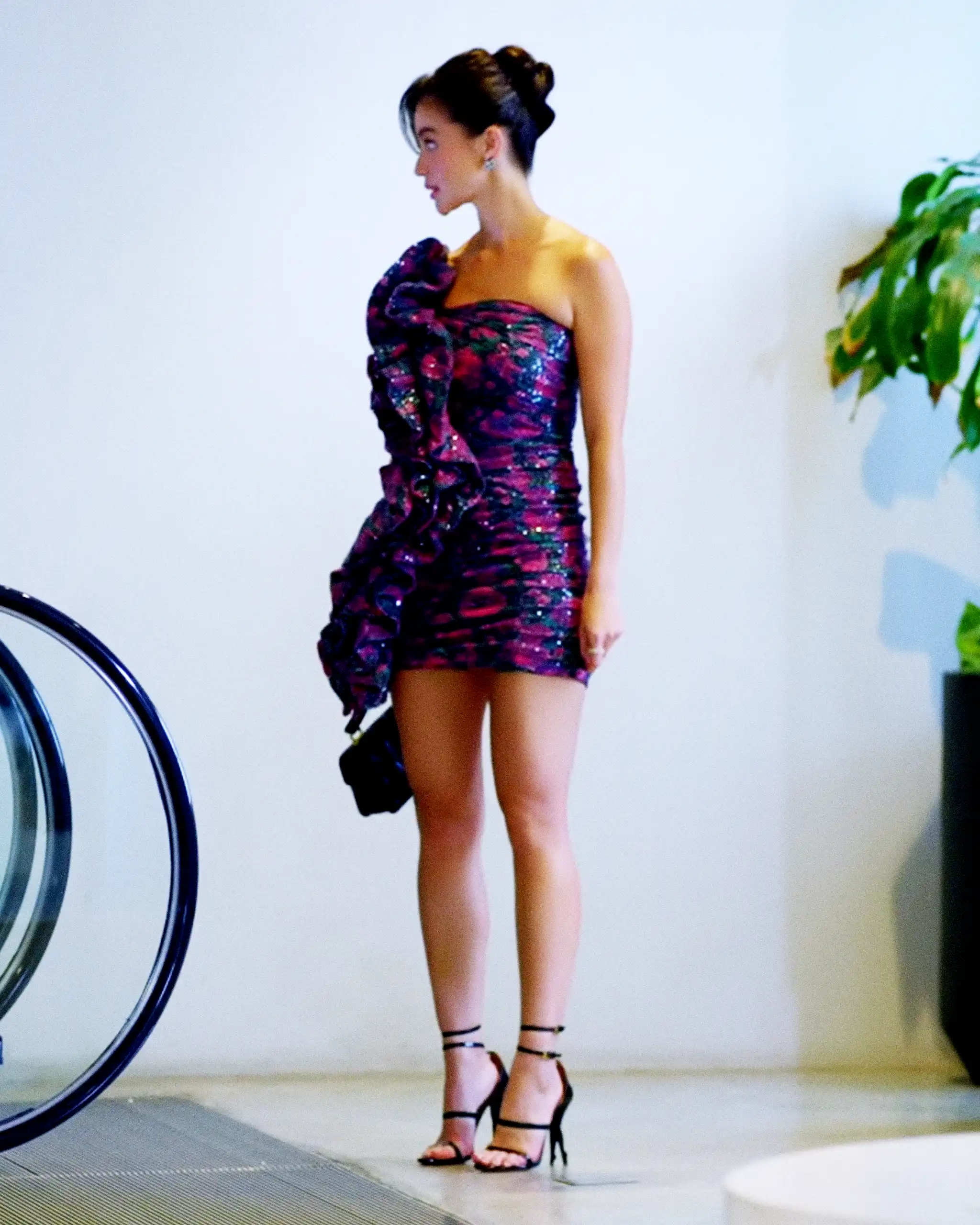 Rotate Birger Christensen Dress, Alaia Shoes