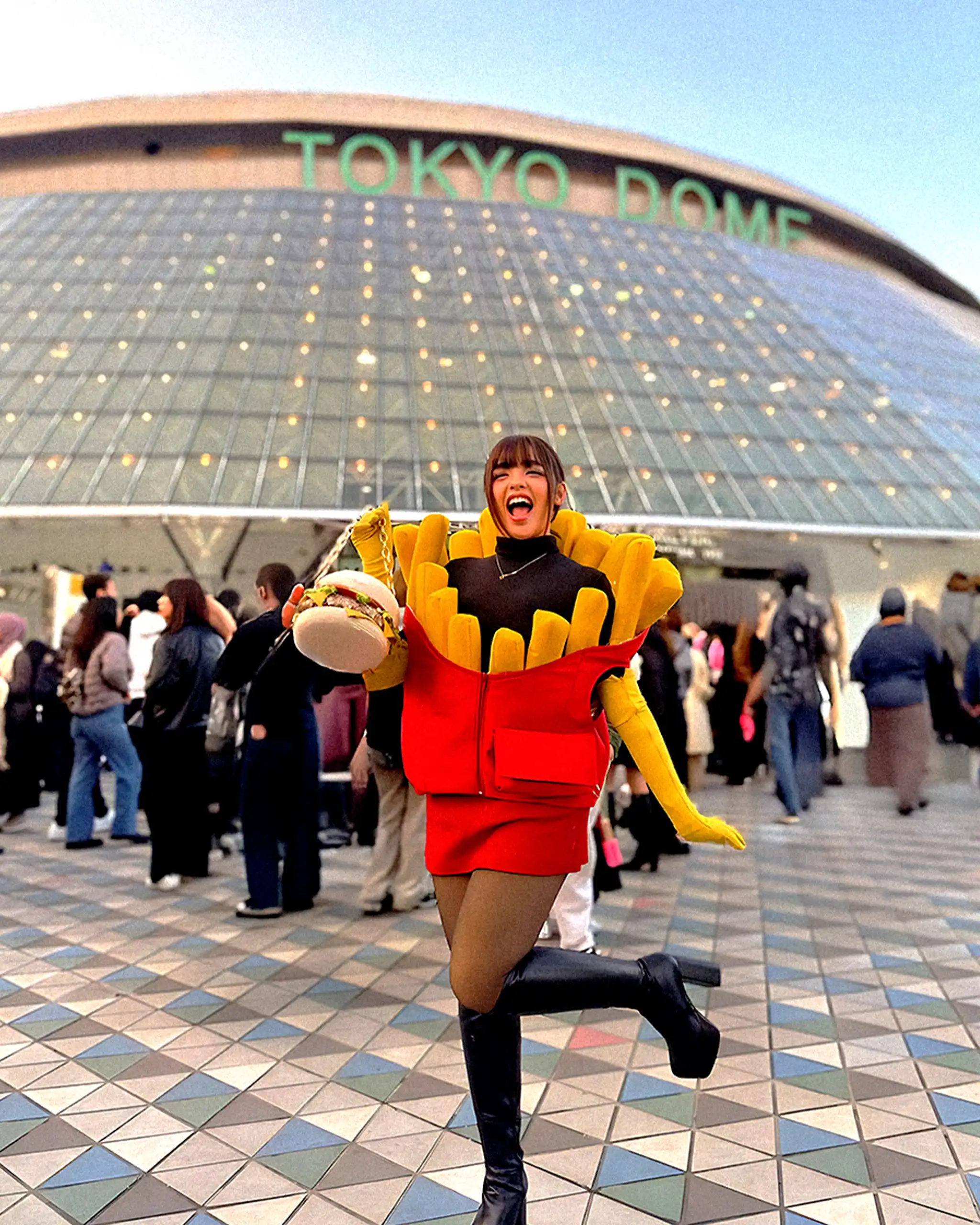Blythe at the Taylor Swift Concert
