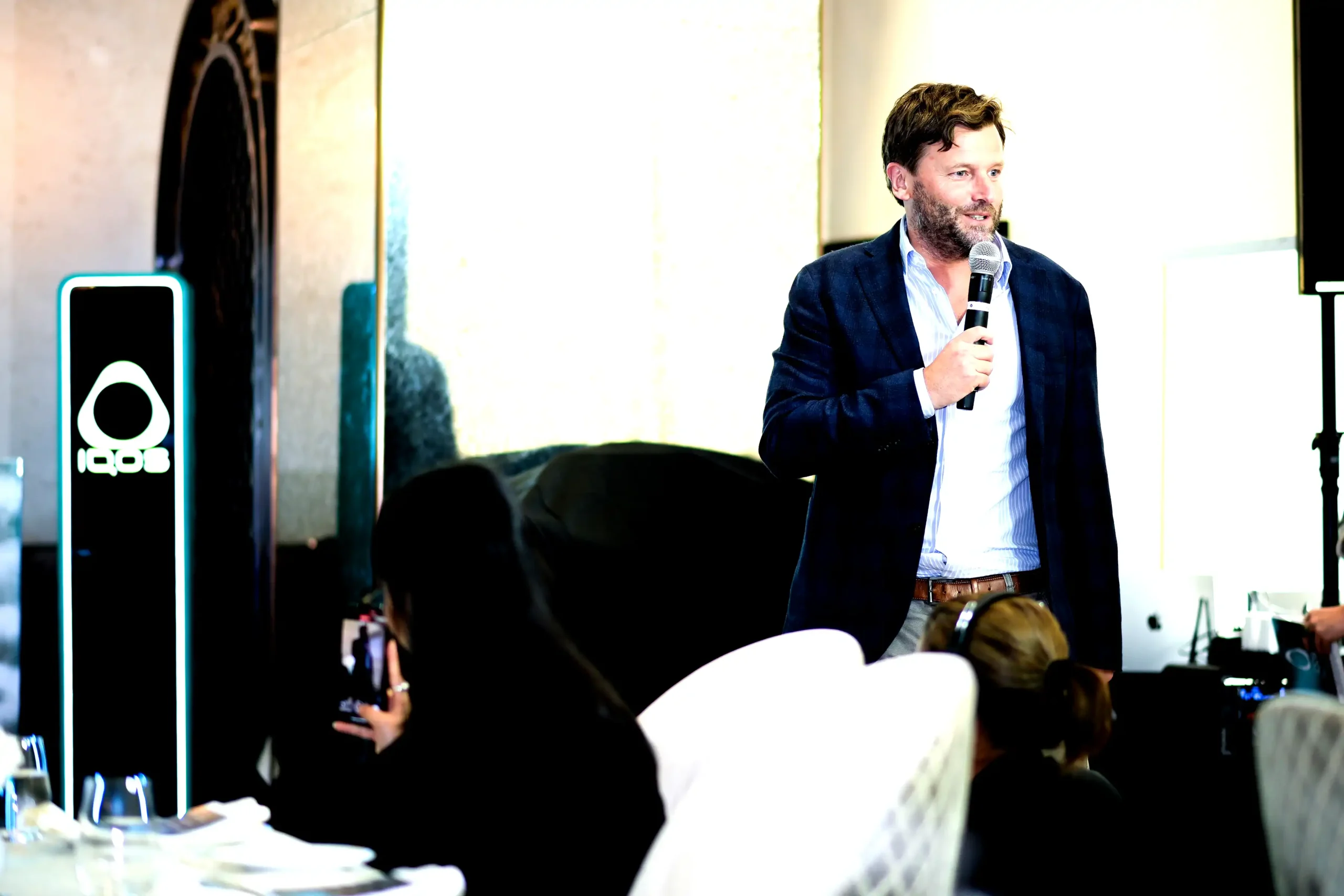 President of PMFTC GIJS DE BEST iqos