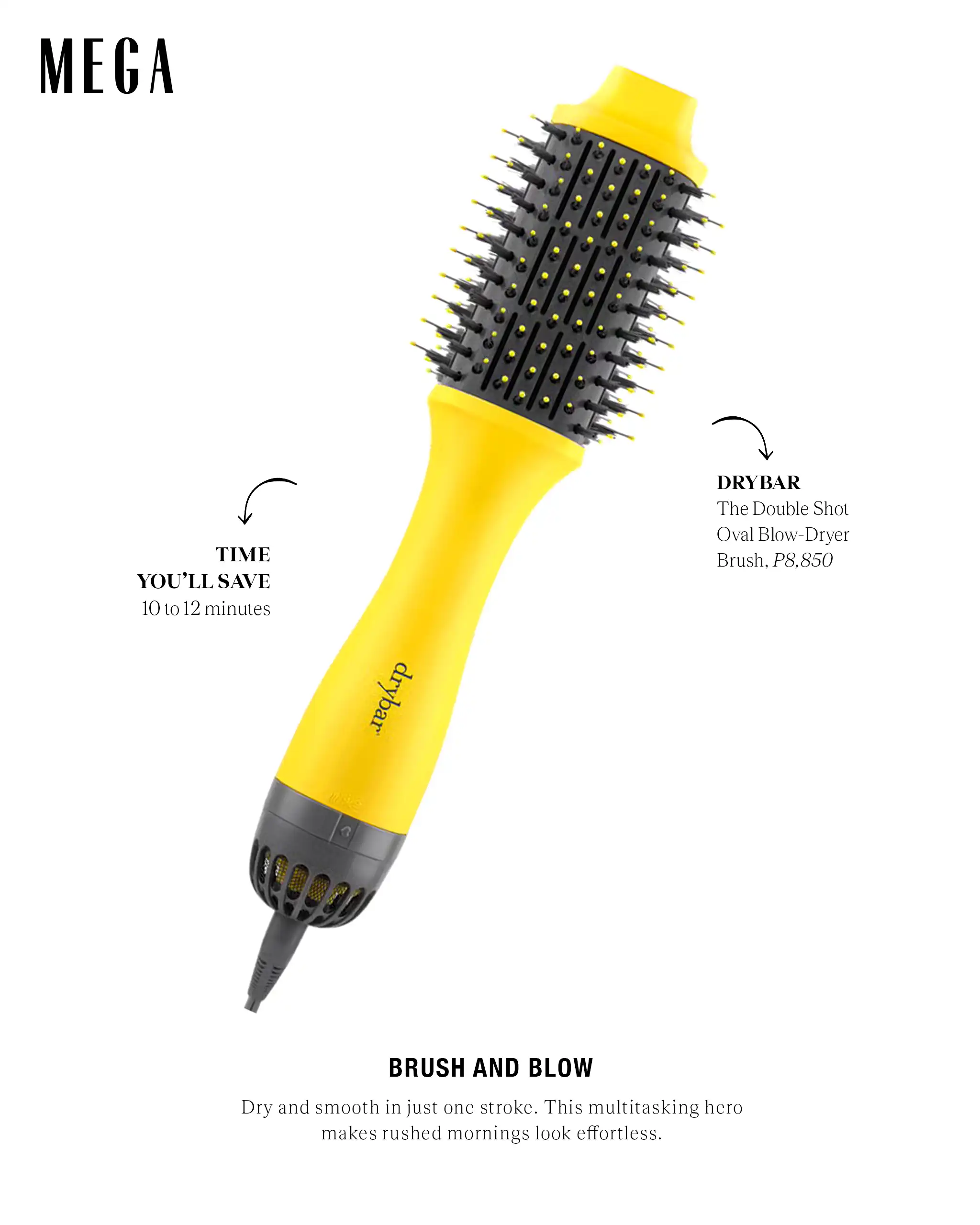 Drybar The Double Shot Oval Blow-Dryer Brush