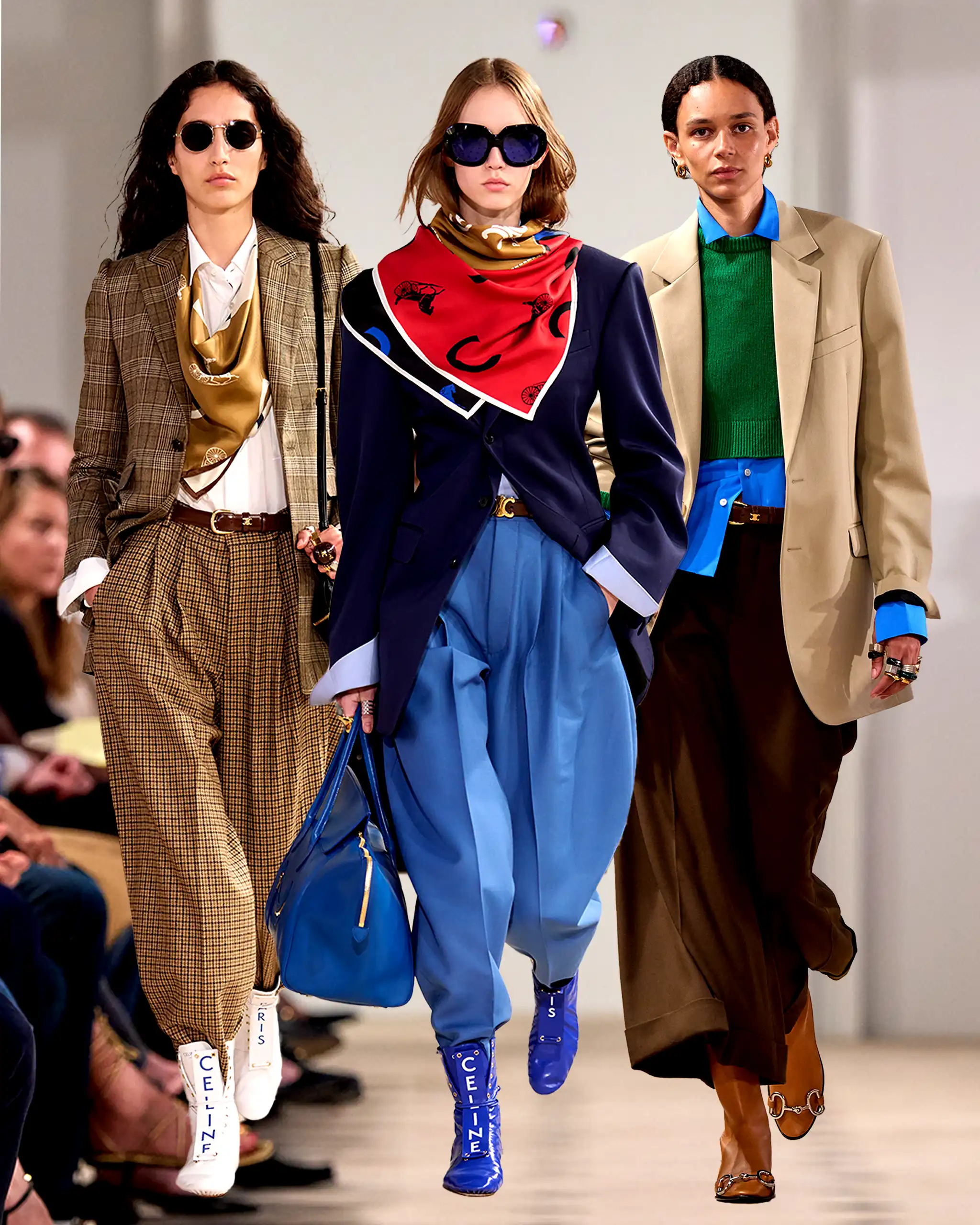 celine ss26 michael rider debut