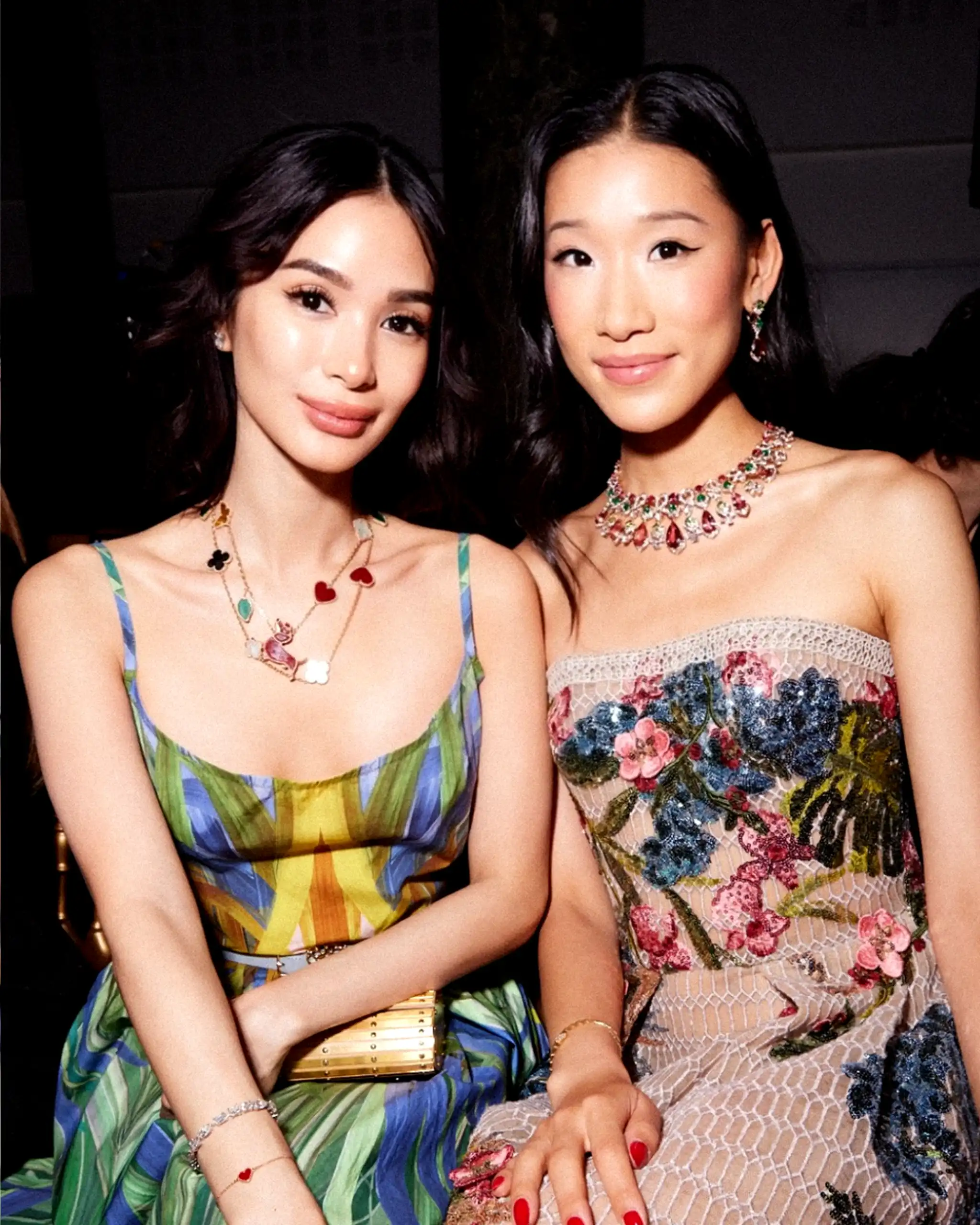 Heart Evangelista and Becca Bloom Haute Couture Week
