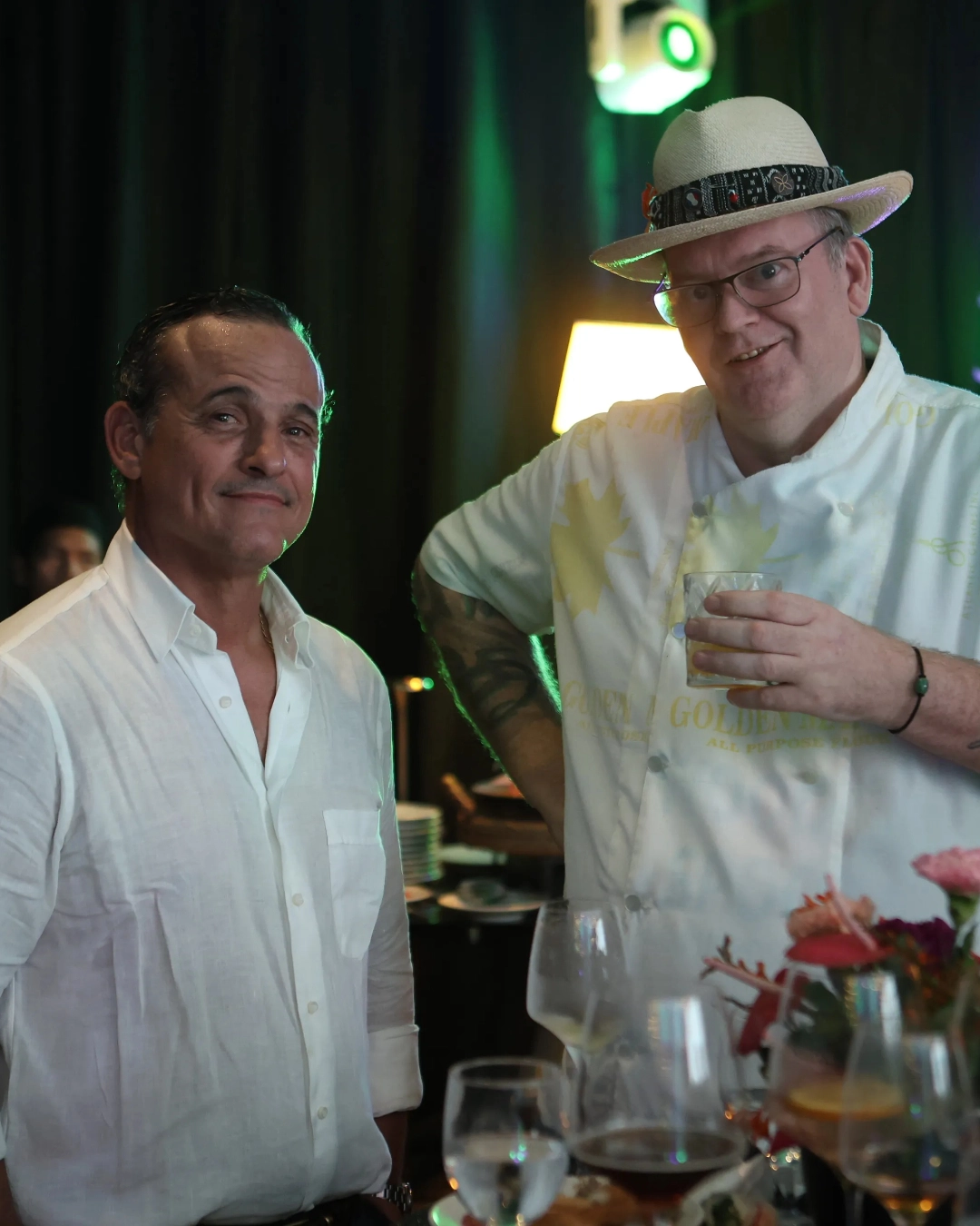 Roxaco Land Corp. President & CEO Santiago Elizalde & Executive Chef Chris Leaning