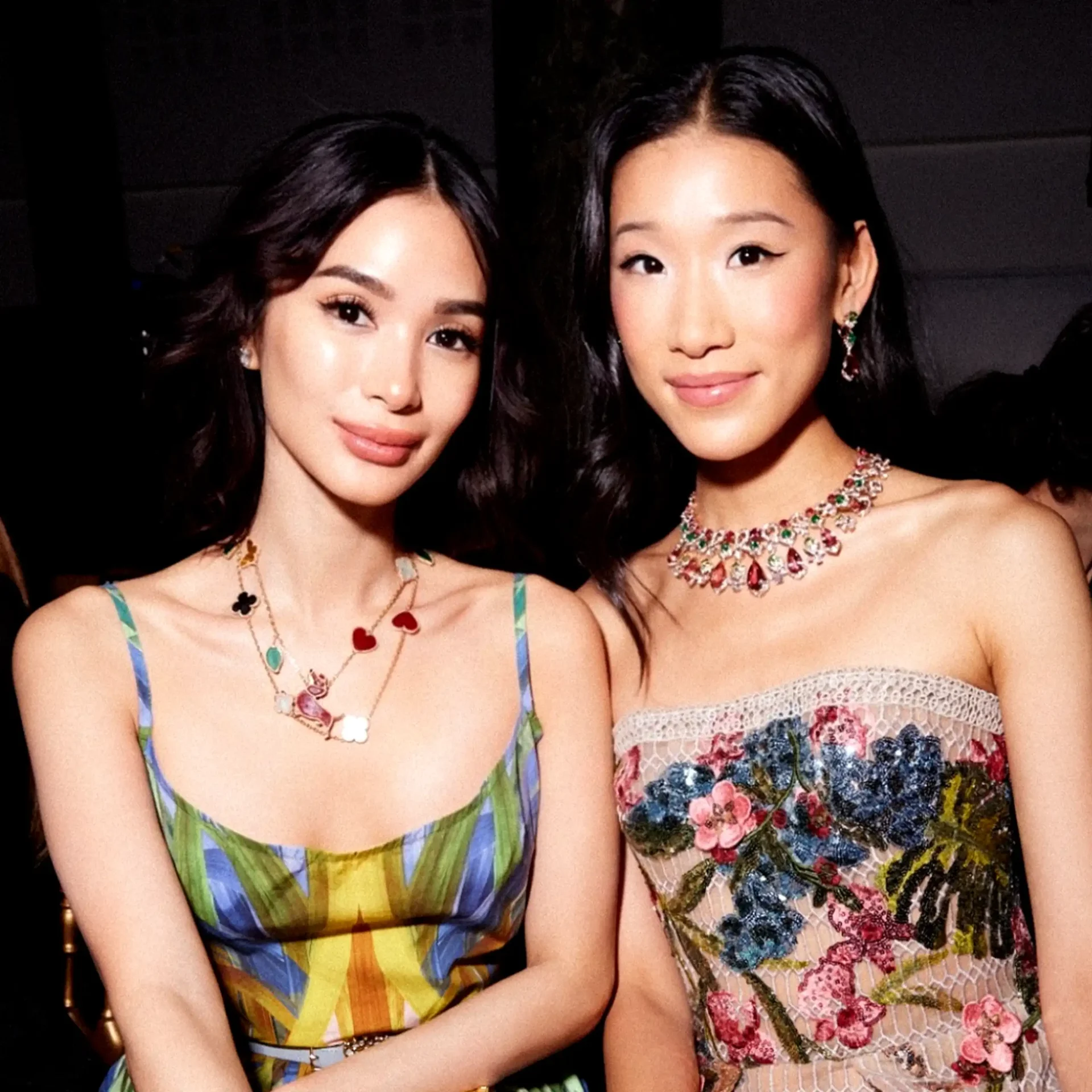 Heart Evangelista and Becca Bloom Haute Couture Week BFF