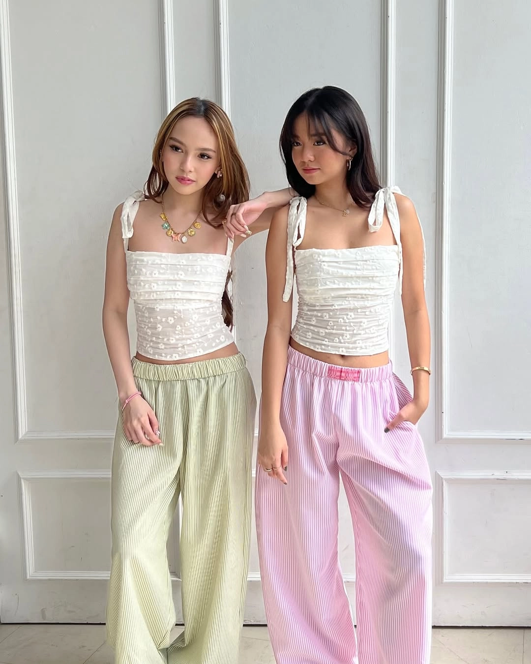 Lila Bustier tops and Presko Pants