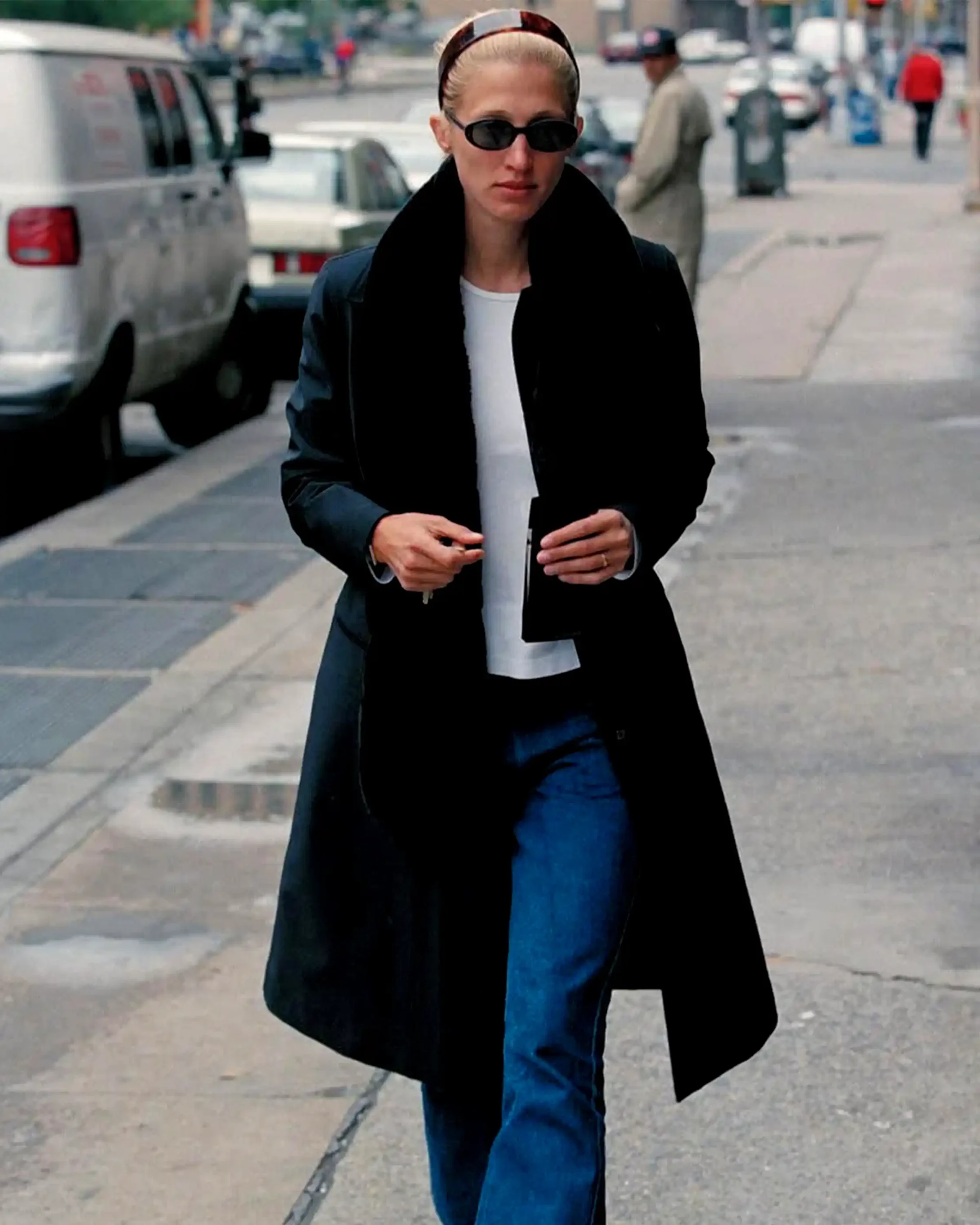 CBK walked the streets of New York before the birth of social media and OOTDs. Paparazzi shots were all she left behind.