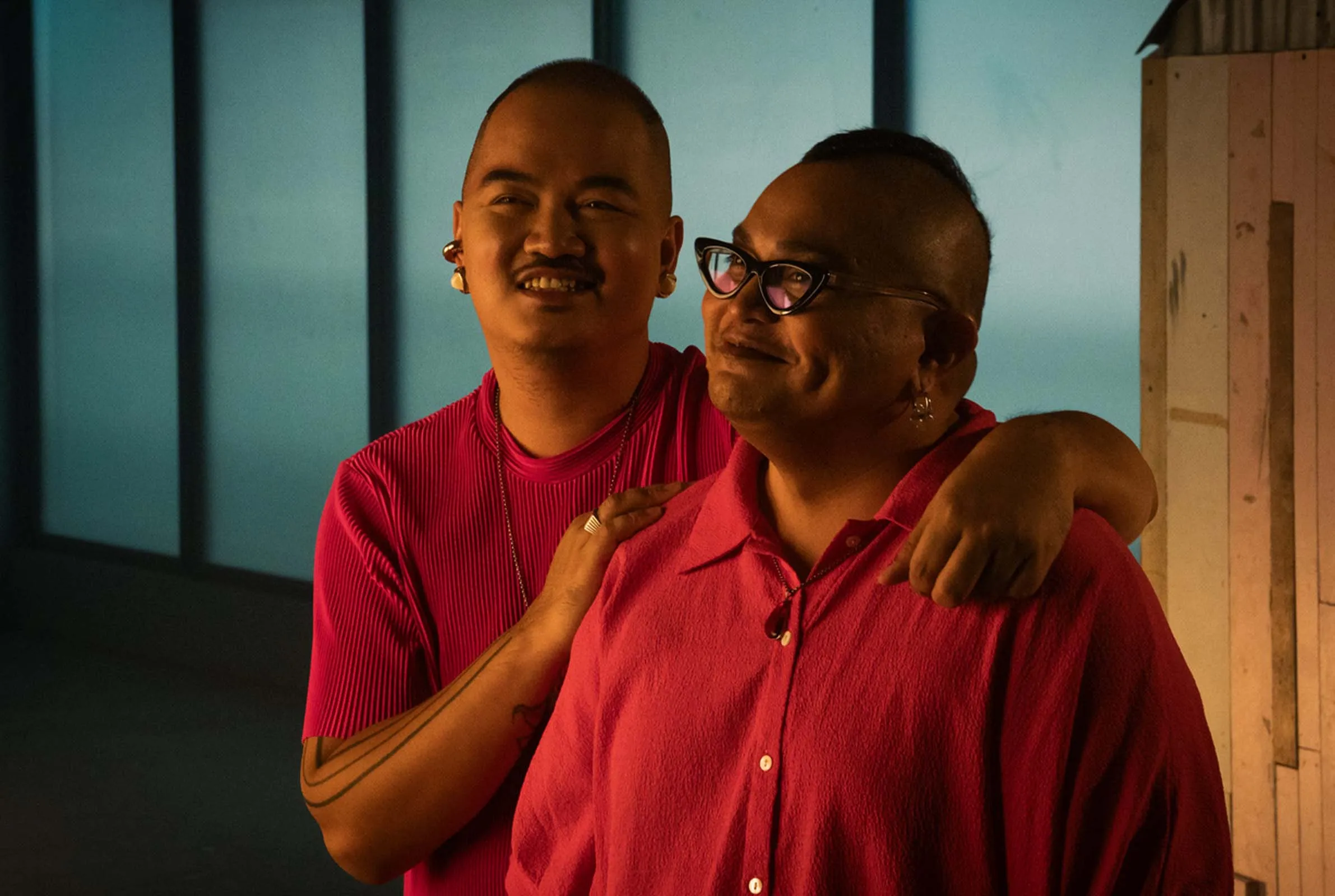 Partners Paul Sumayao and Jedi Directo photographed for the campaign