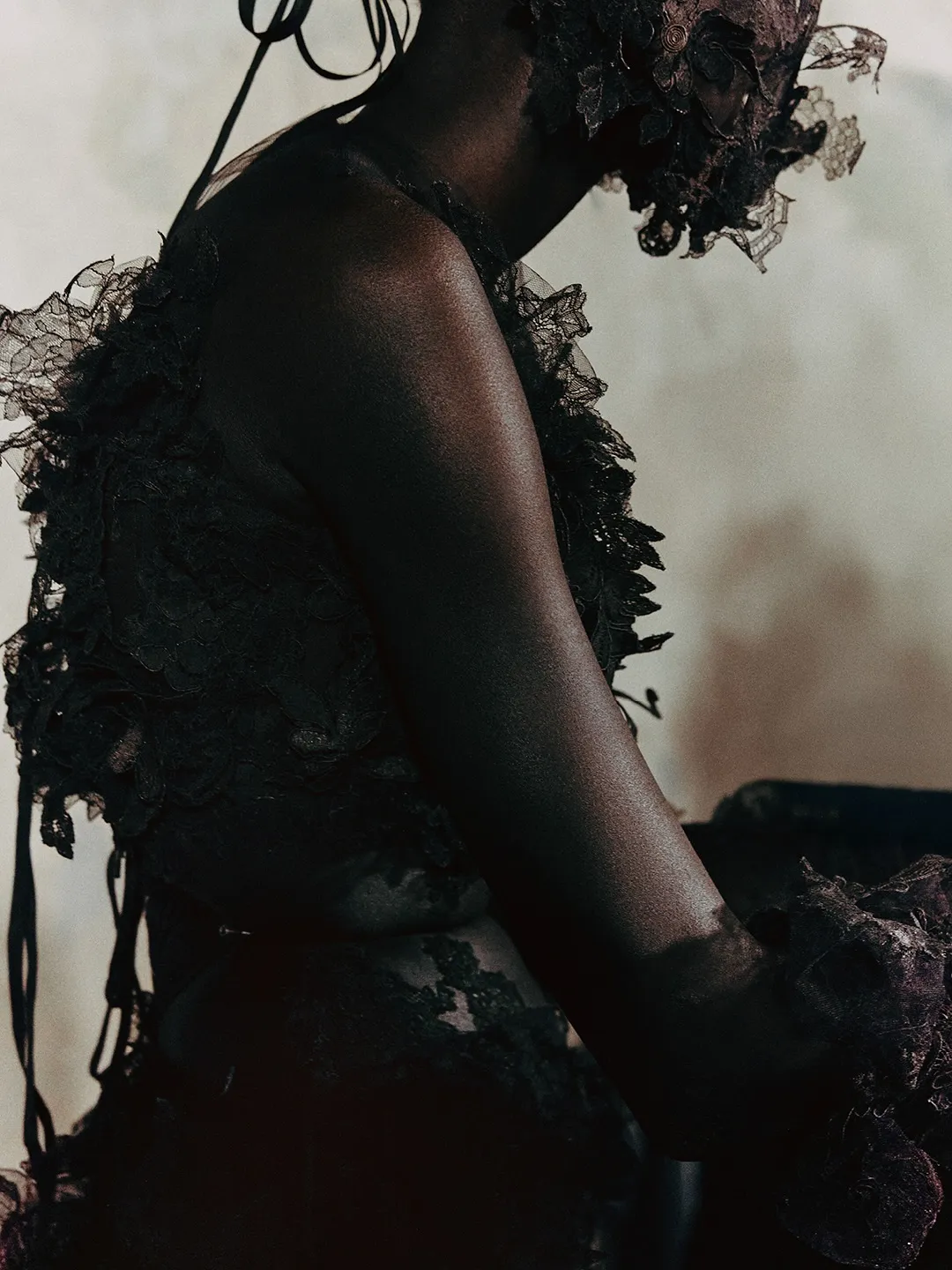 maison margiela couture look detail 5