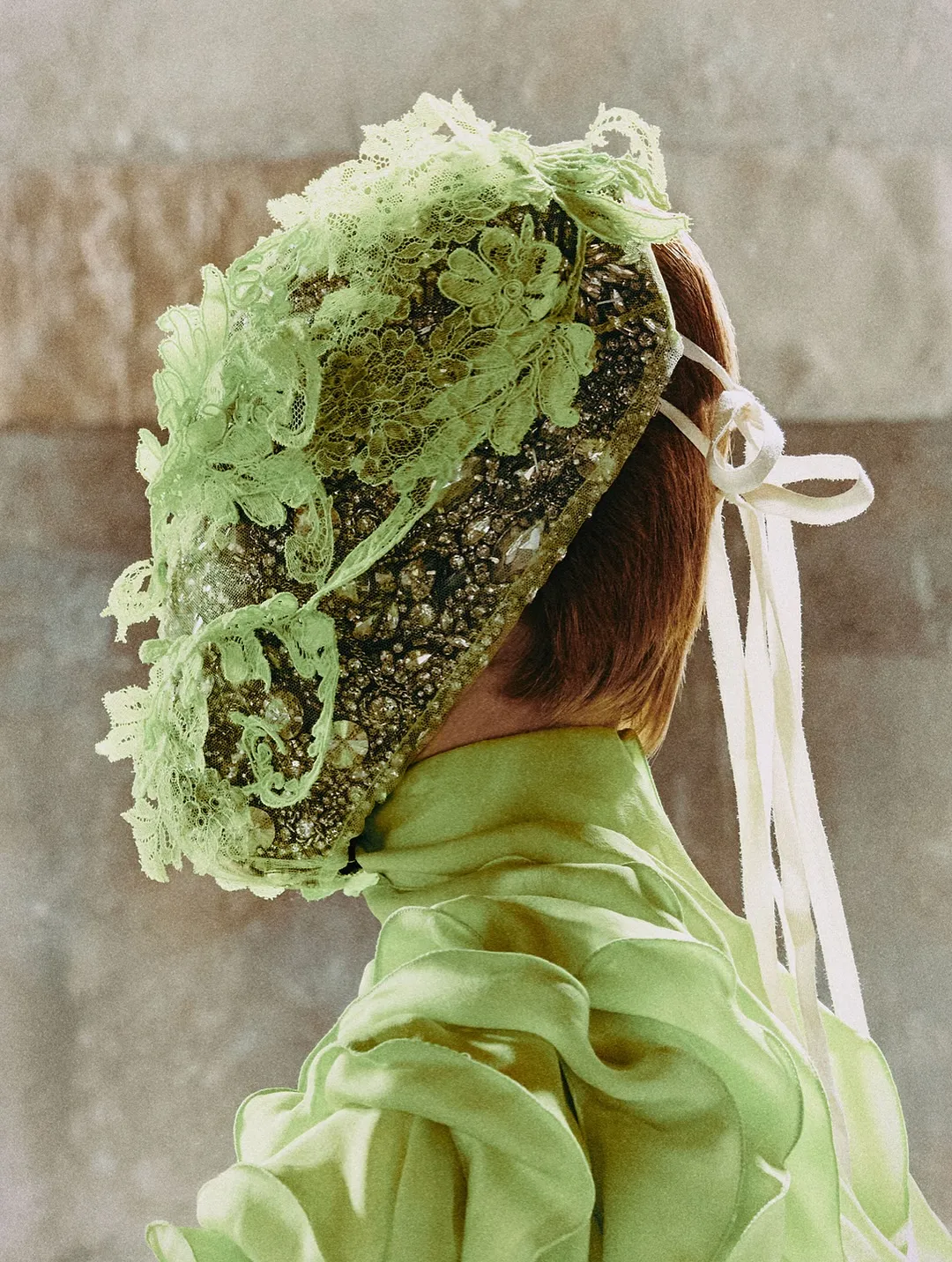 maison margiela couture look details 2