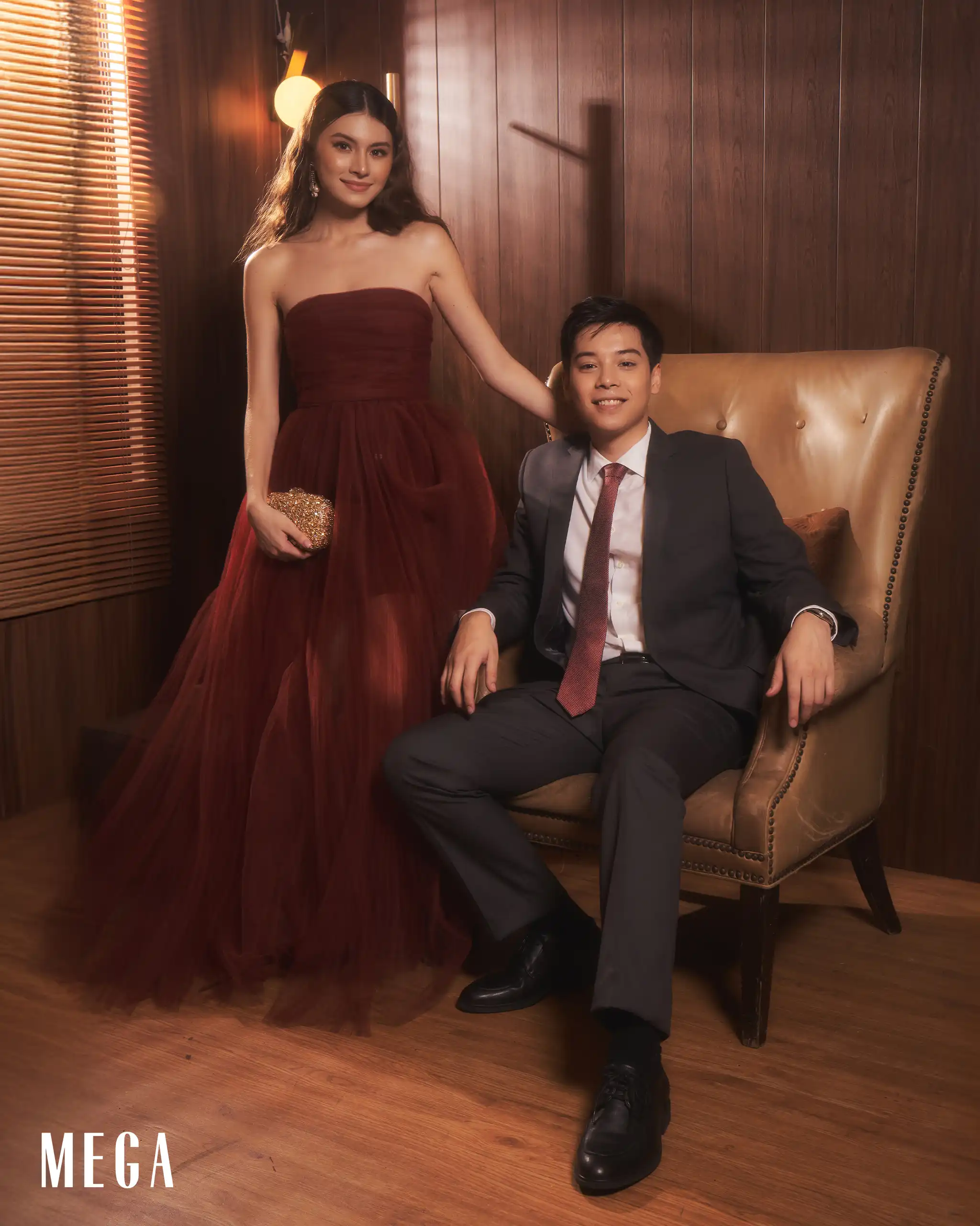 Caitlyn Stave and Rafael Jaworski