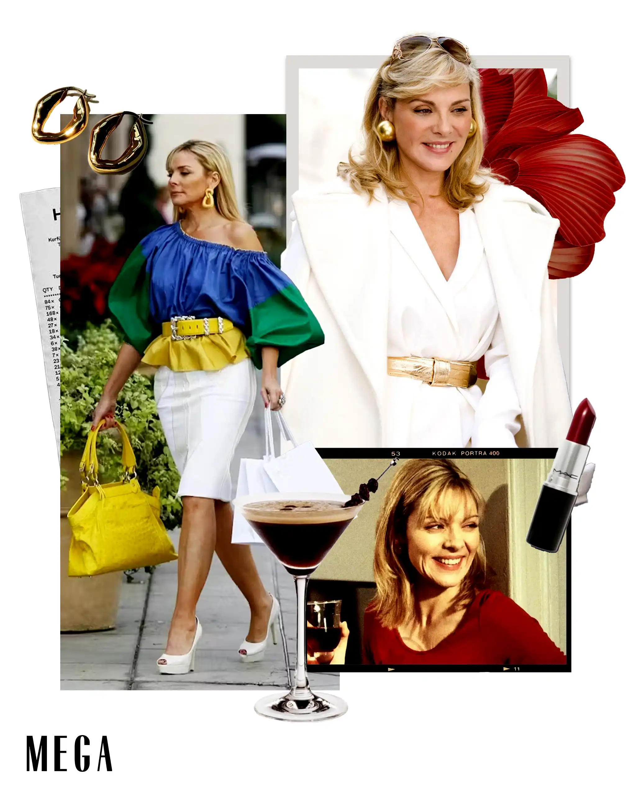 Samantha Jones played by Kim Cattrall in Sex and the City
