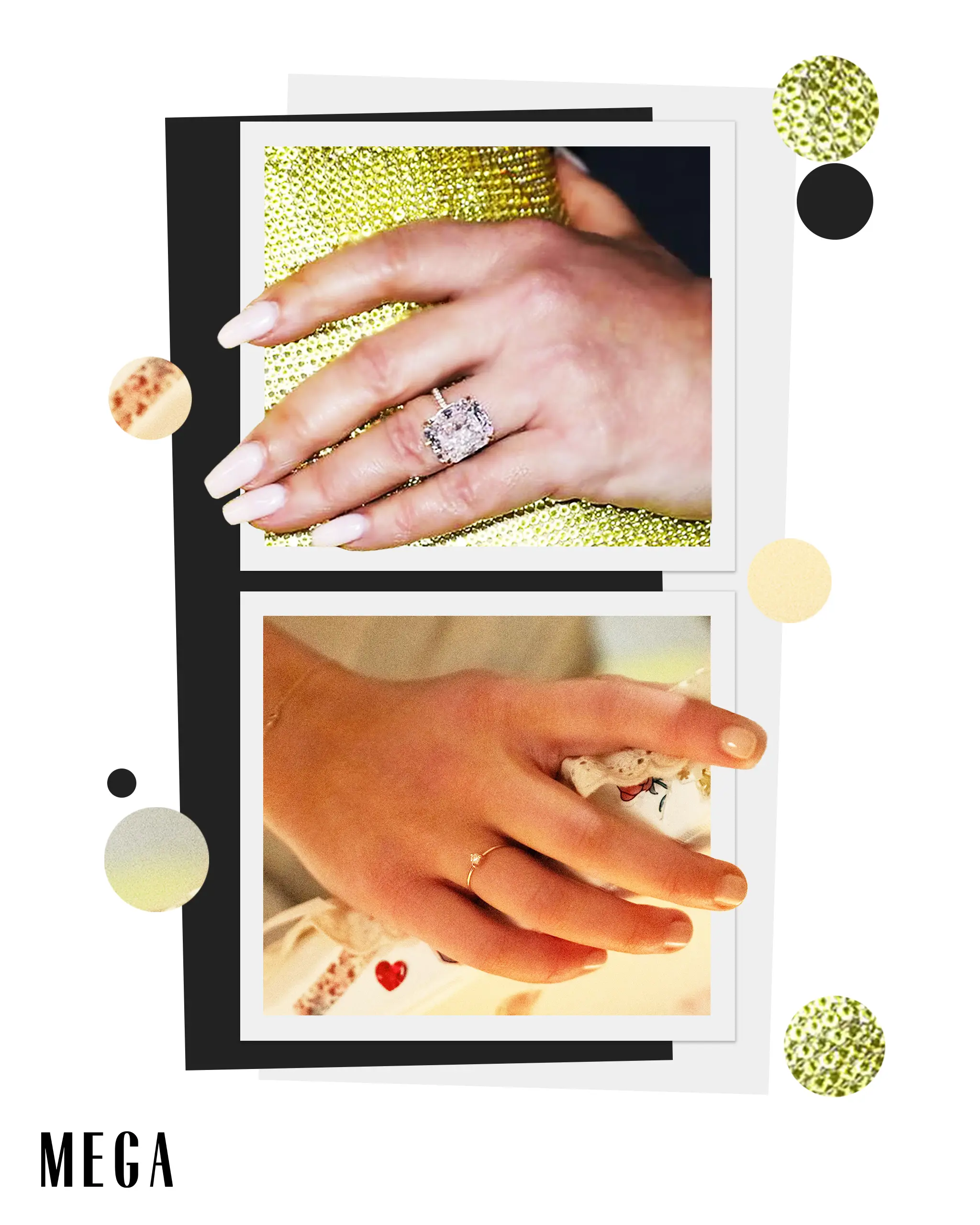 Lauren Sanchez's and Belly Conklin's Engagement Rings