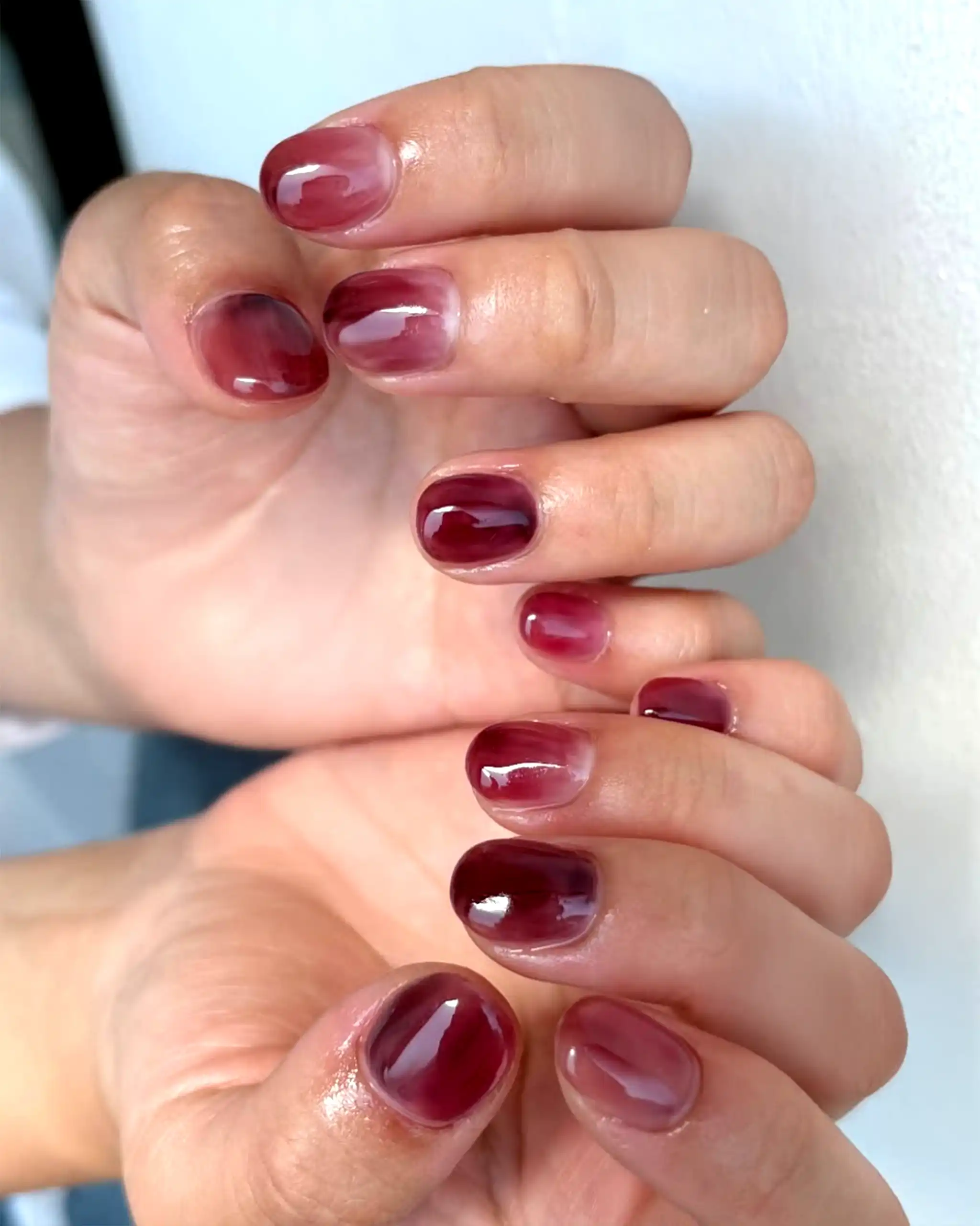 Grape Peel Nails