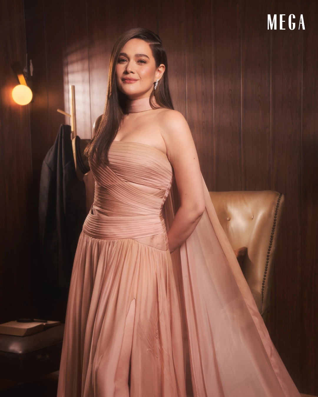 Bea Alonzo in Elie Saab. Styled by Leanne Ledesma of Qurator Studio