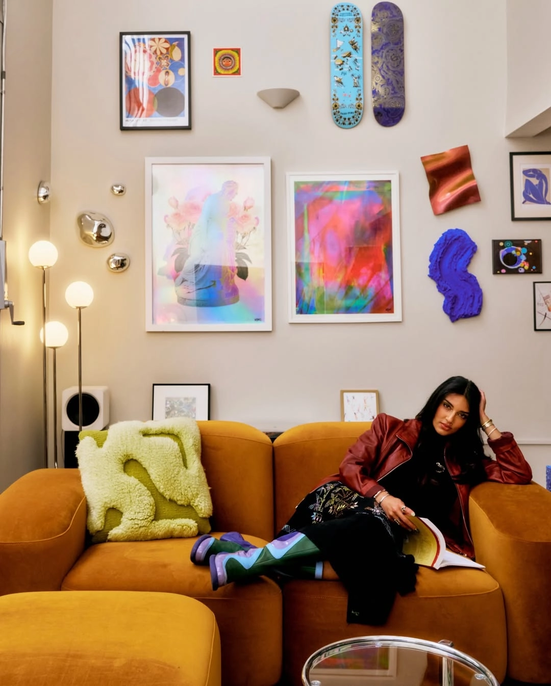 Rowi Singh's living room