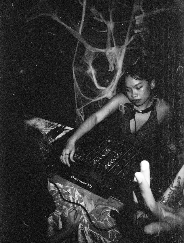 DJ Julie Lim in her element