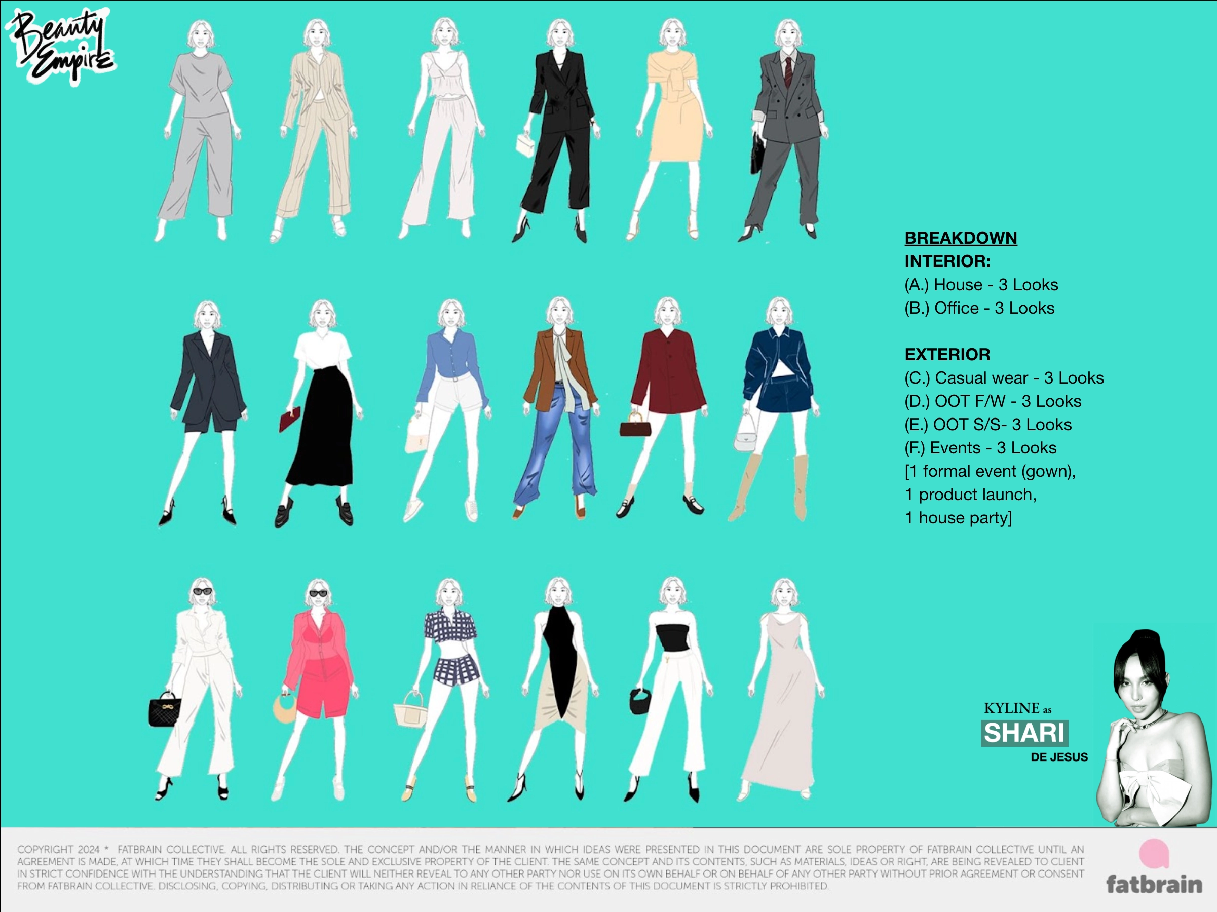 Styling guide for Shari de Jesus