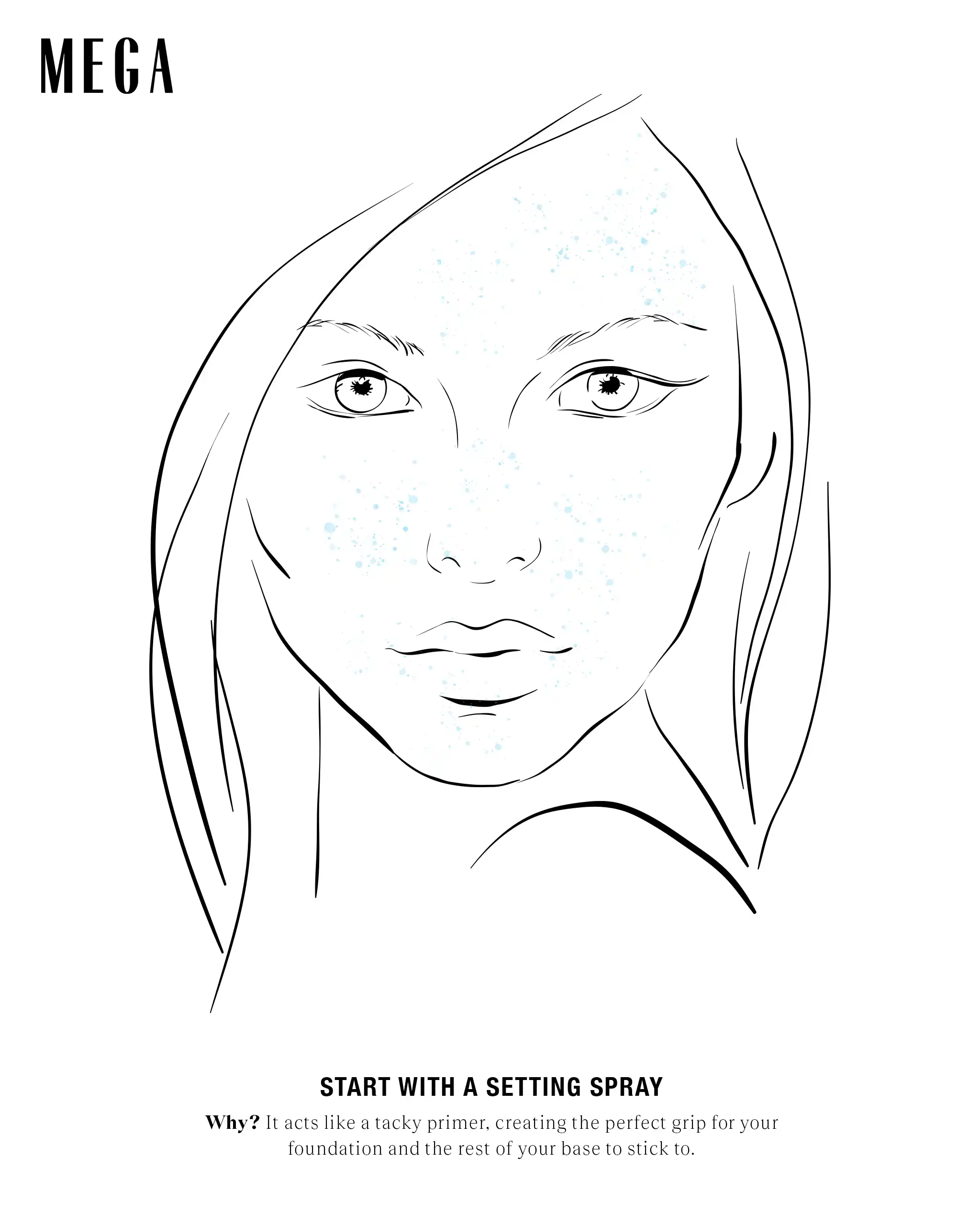 Secret 1: Start With a Setting Spray