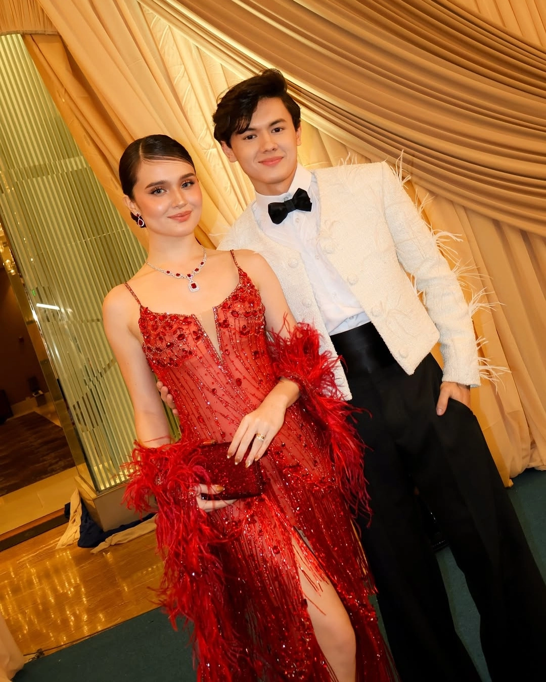 Kira Balinger and Josh Ford