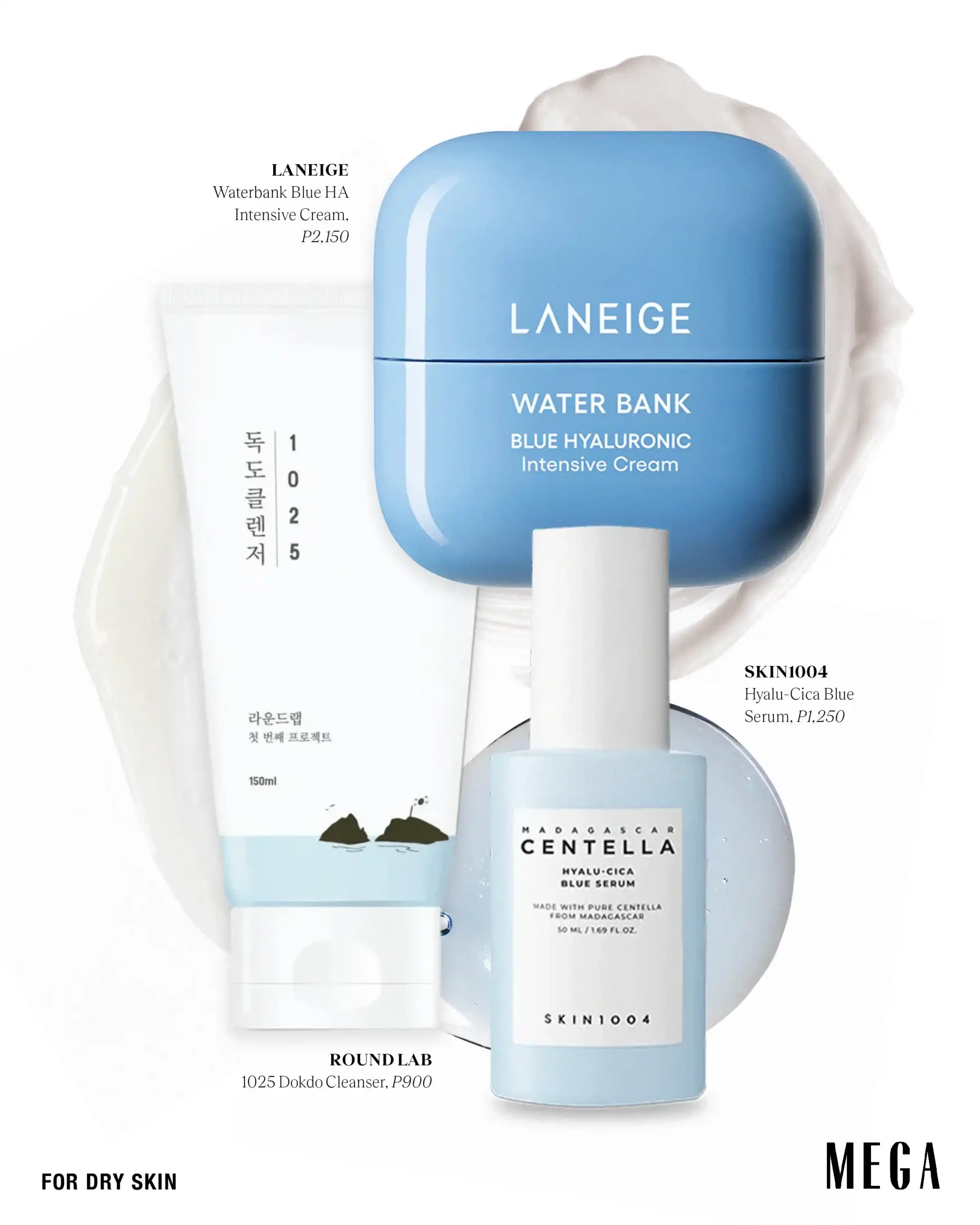 skincare products for dry skin