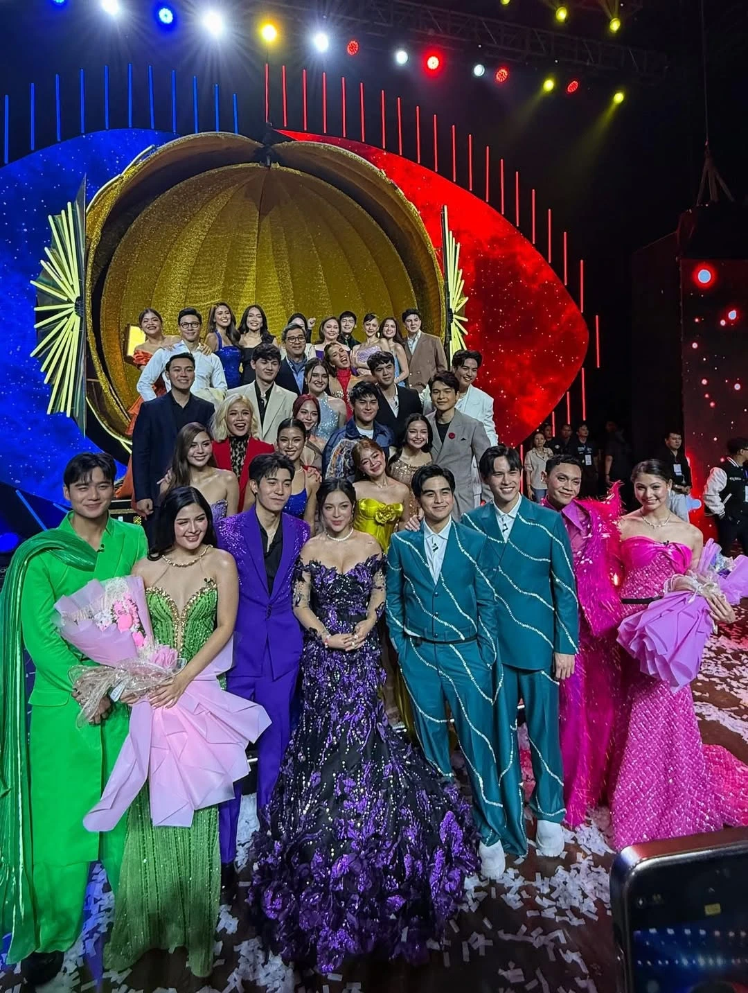 the PBB: CELEBRITY COLLAB EDITION CAST AT THE BIG NIGHT gma gala 2025