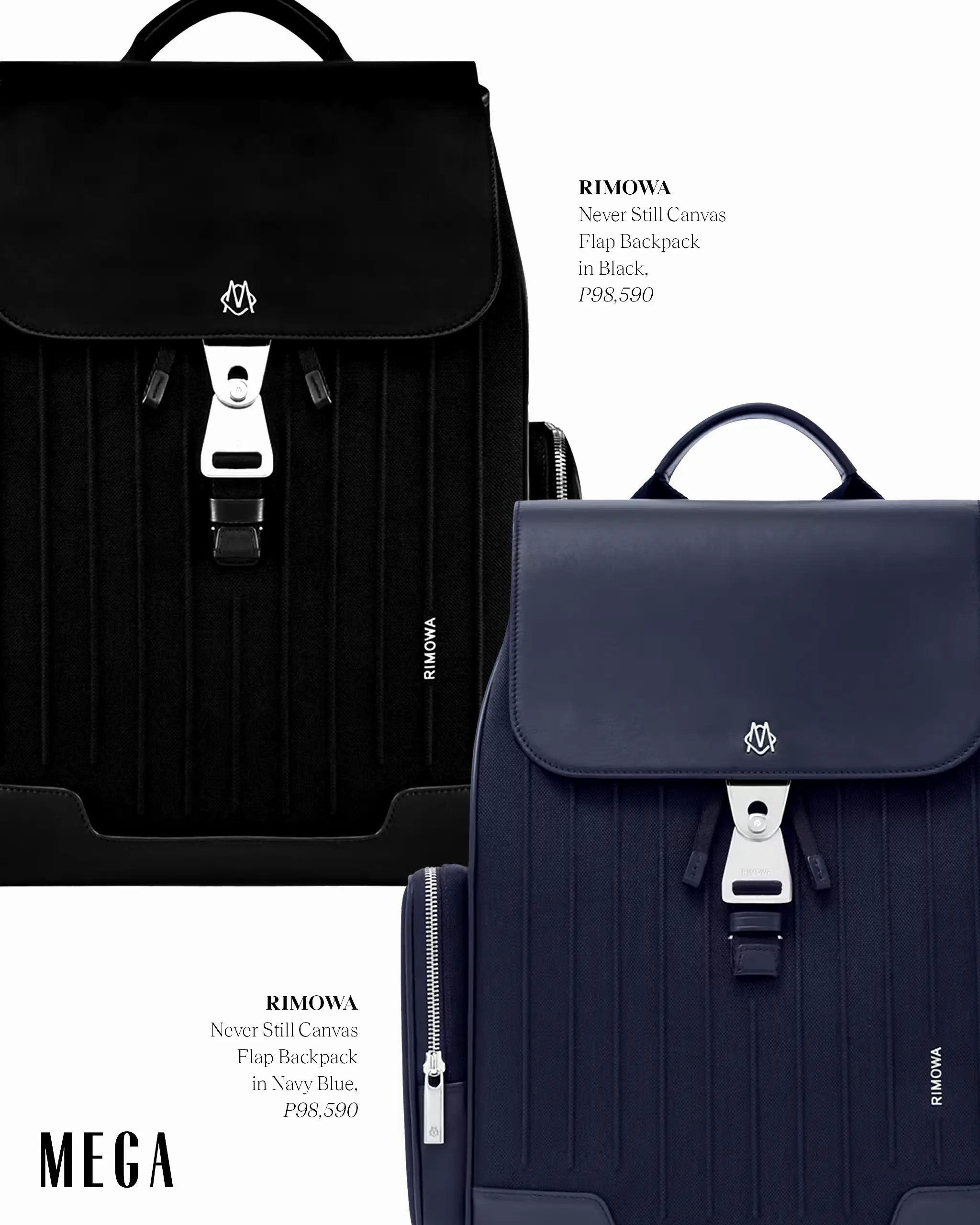RIMOWA Never Still Canvas Flap Backpack