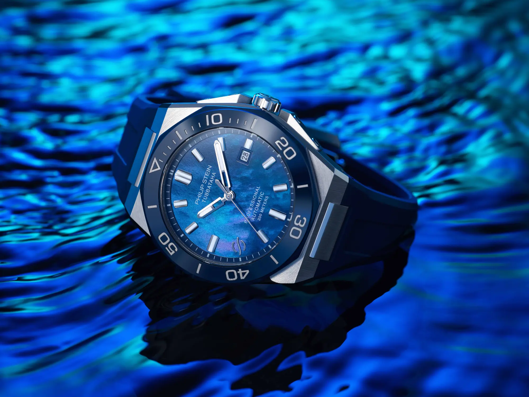 THE LIMITED-EDITION TUBBATAHA TITANIUM PROFESSIONAL 200M BY PHILIP STEIN