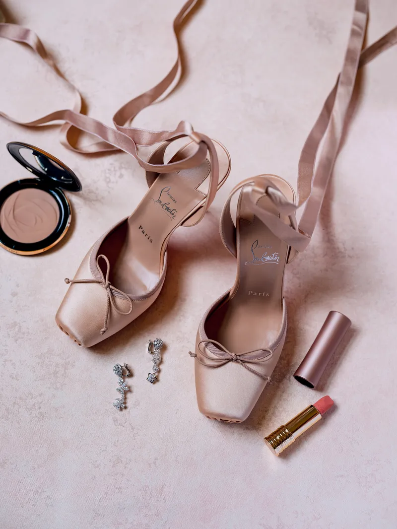 Christian Louboutin ballet heels