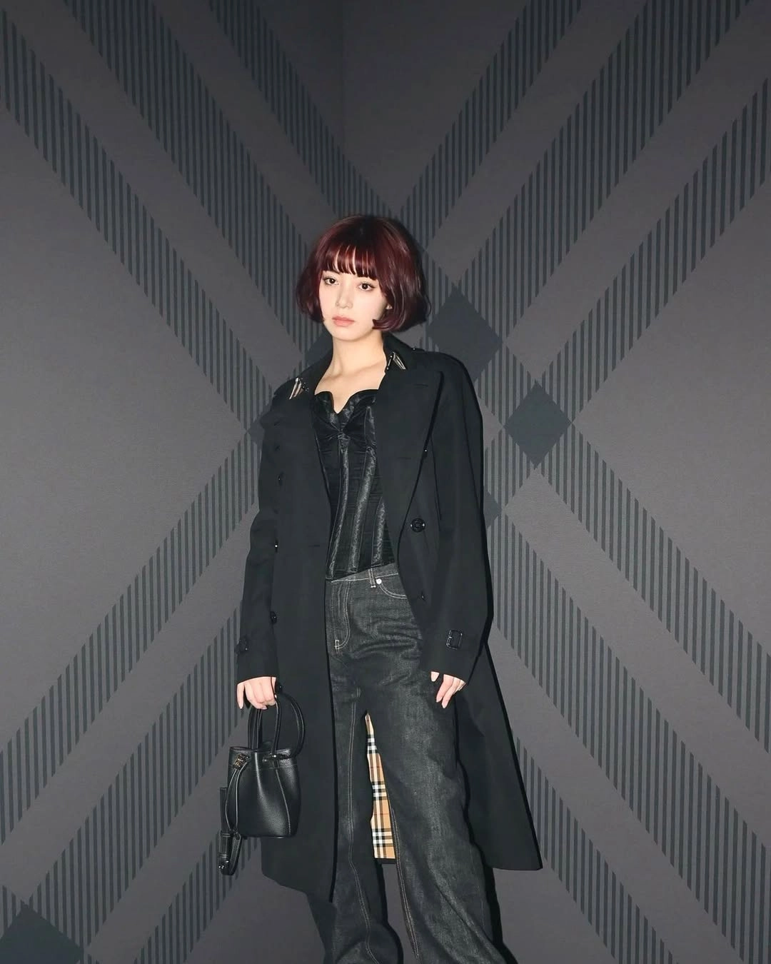 at the Burberry S/S23 show during London Fashion Weel