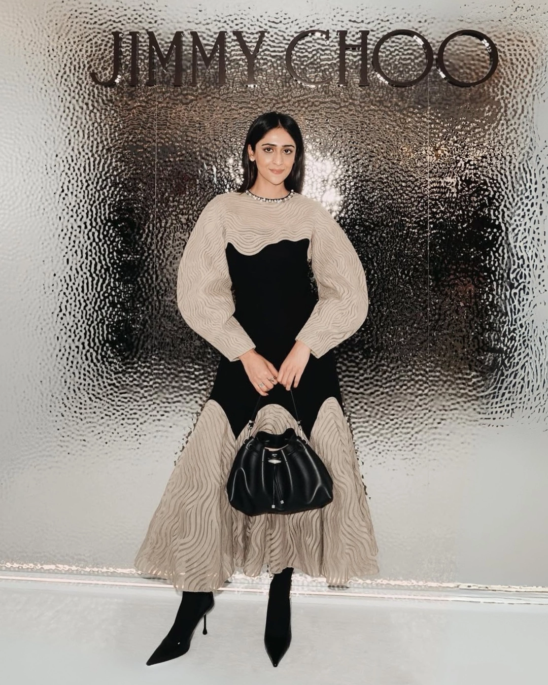 Princess Kumari at the Jimmy Choo s/s25 presentation during Milan Fashion Week