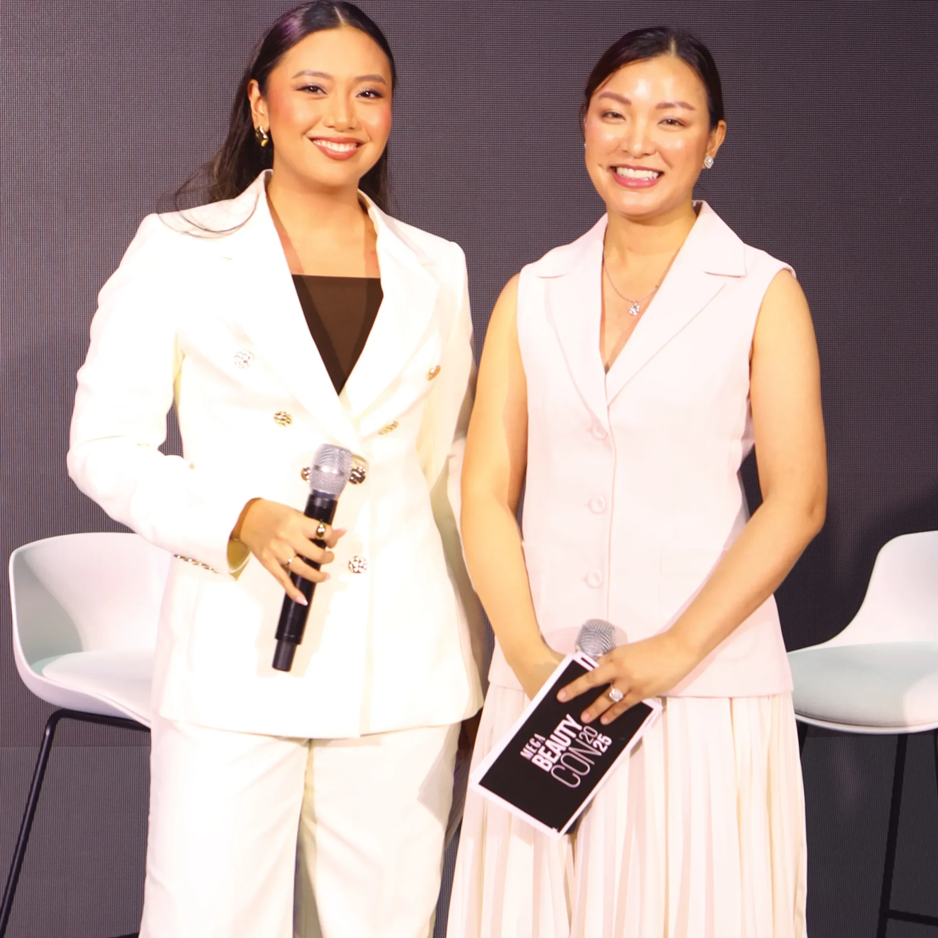 Dr. Christine Joy Castillo with host Ayn Bernos