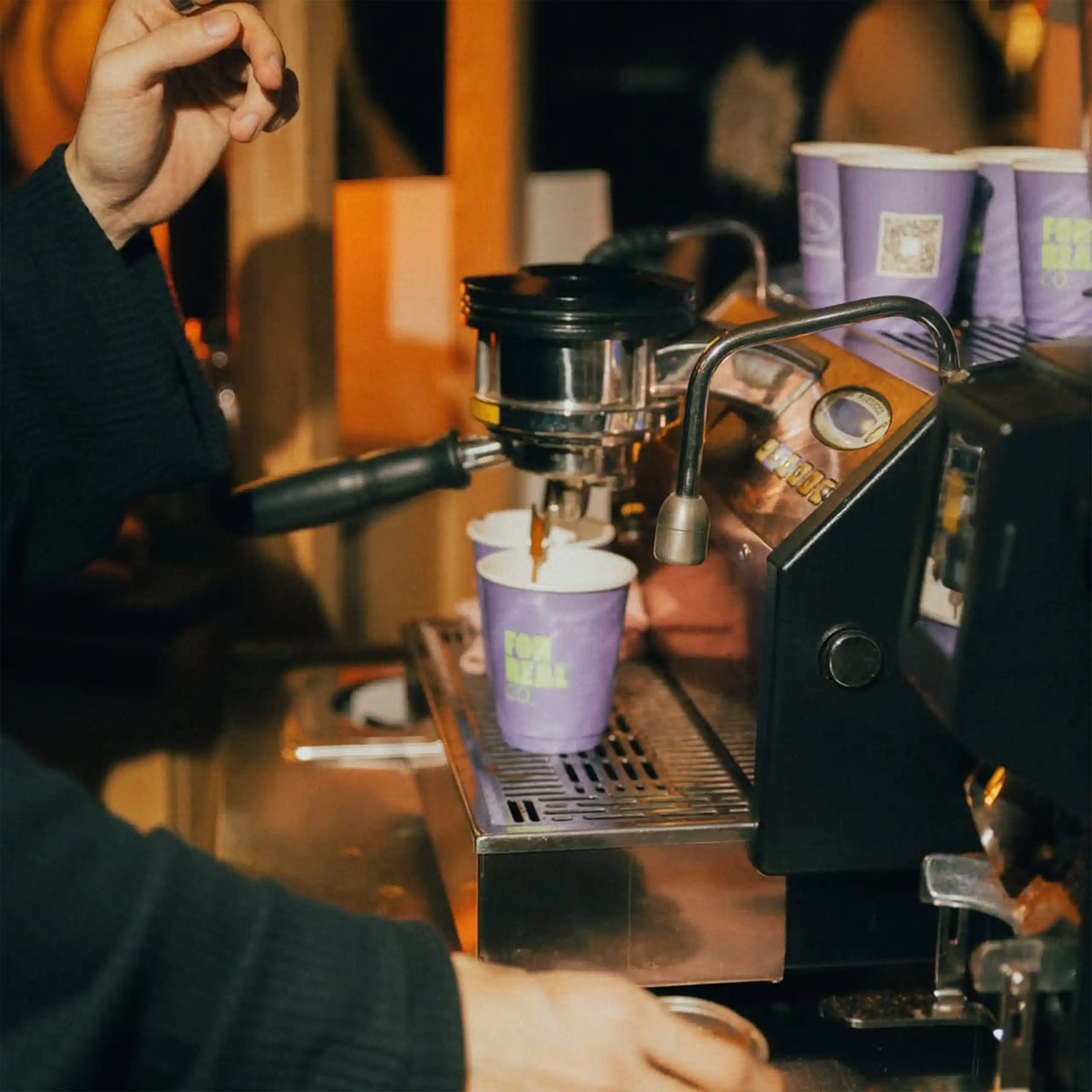Swap cocktails and shots for americanos and lattes